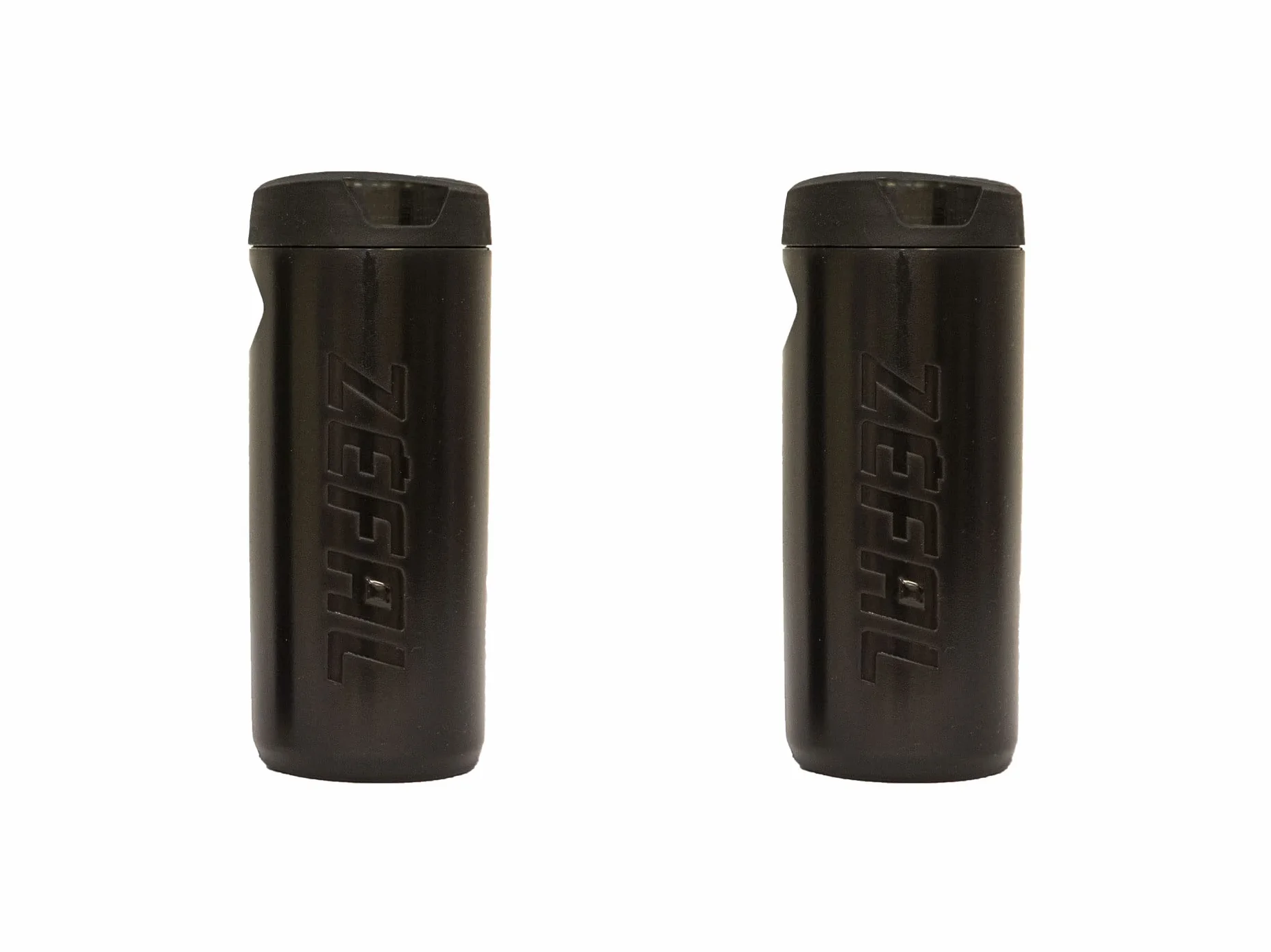 ZEFAL Pack Z Box M - Lot de Deux Bidons Porte-Outils vélo - Etanches et Durables, Noir