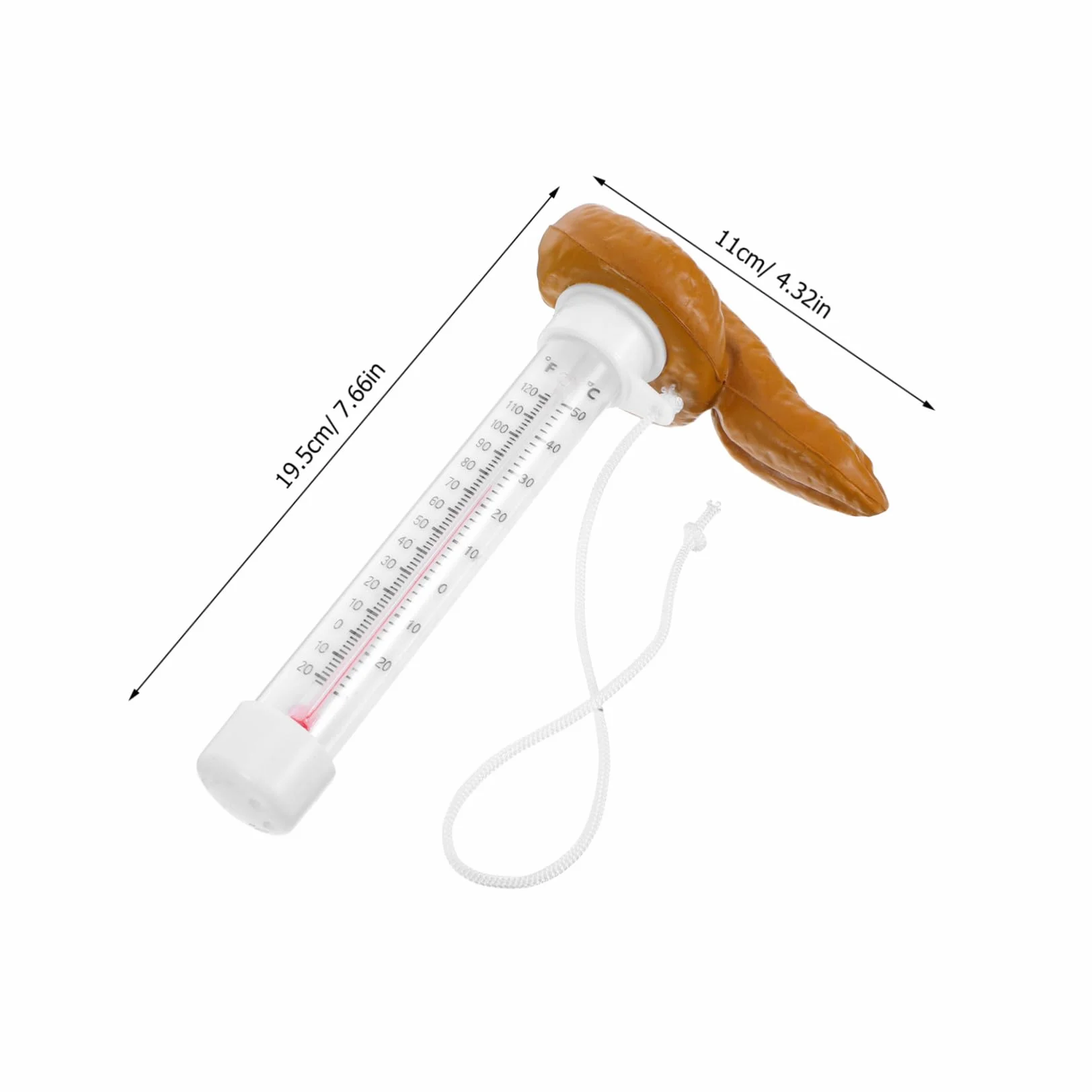 Thermomètre de Piscine Flottant avec Capteur Précis pour Spas Bains à Remous