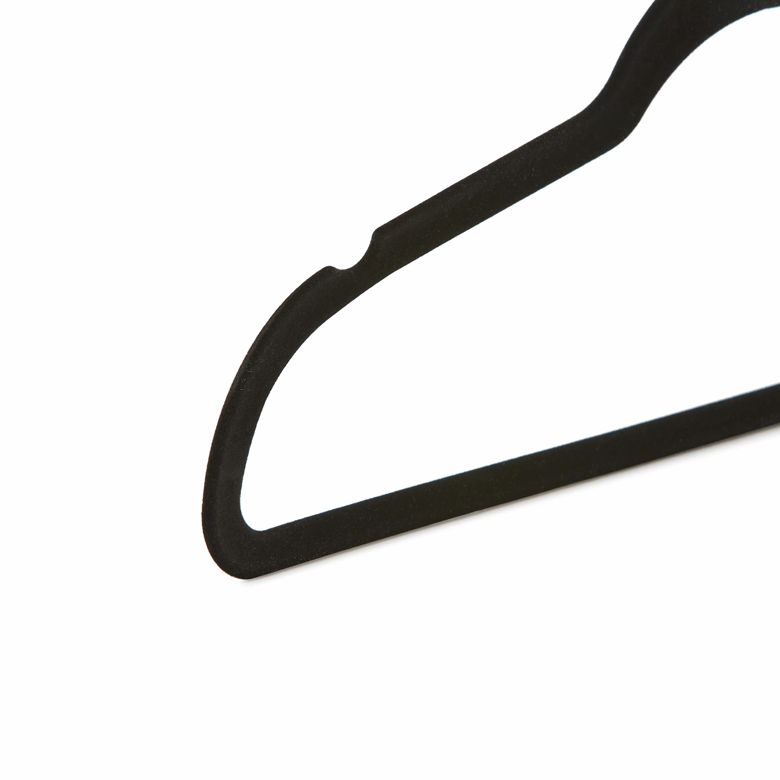 Amazon Basics Lot de 30 cintres en Velours pour Costumes, Noir