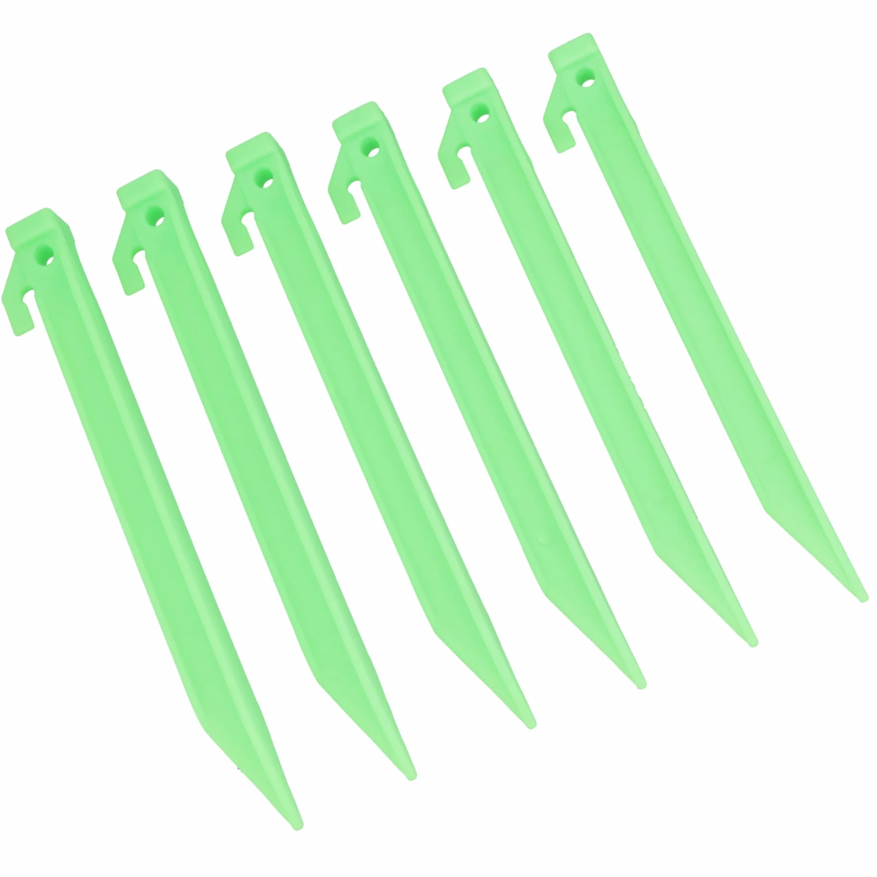 Tente Plastique Robuste Chevilles 220mm 36pc pour Auvents Caravanes Camping