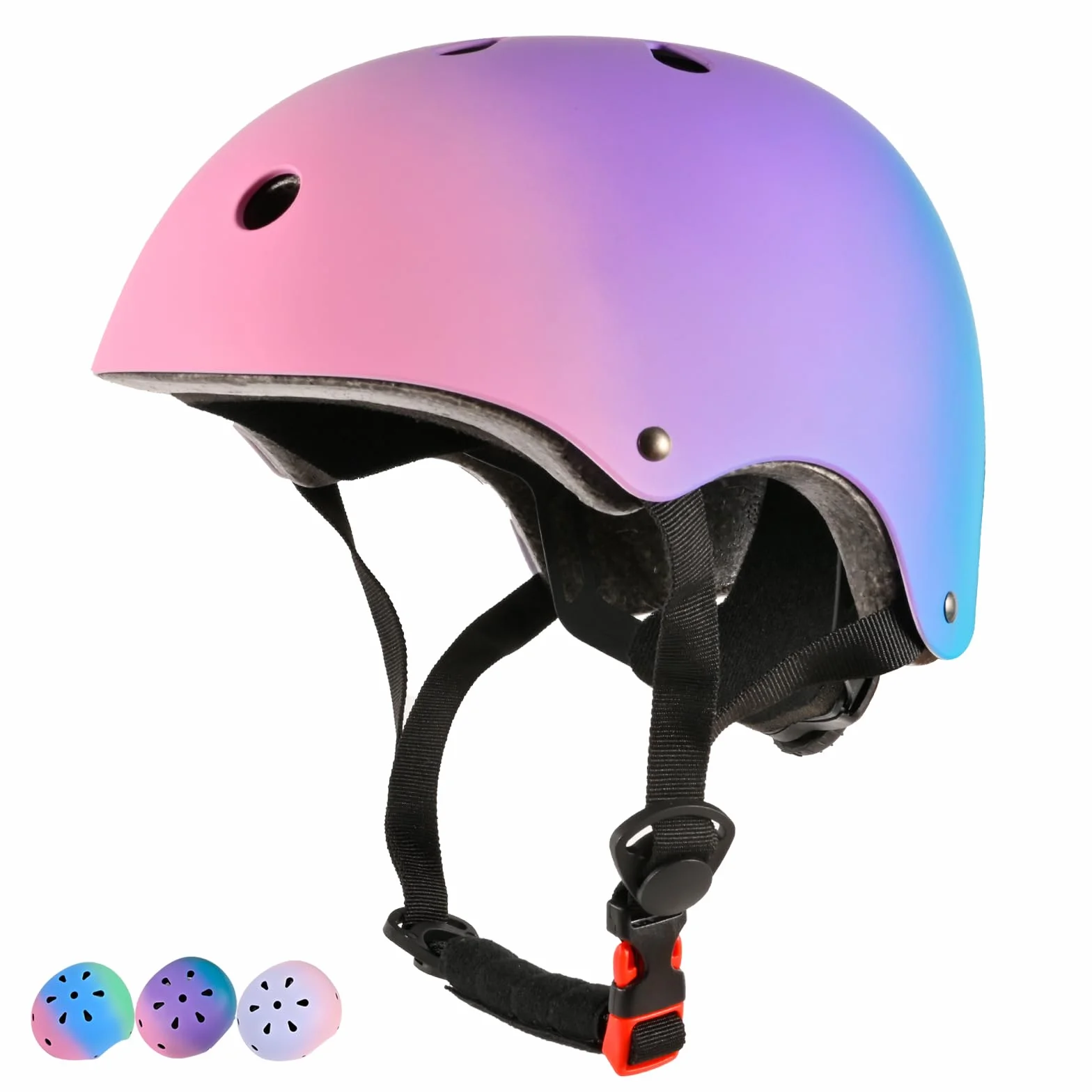 Casque Vélo Enfants Réglable Protection Multi-Sports Cyclisme Skateboard Patinage Trottinette