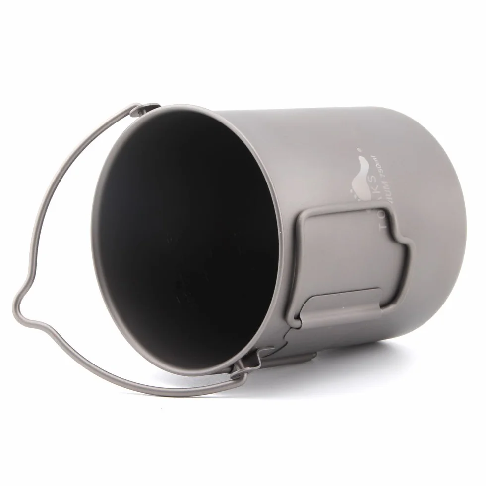 TOAKS Pot en titane de 750 ml avec anse TOAKS