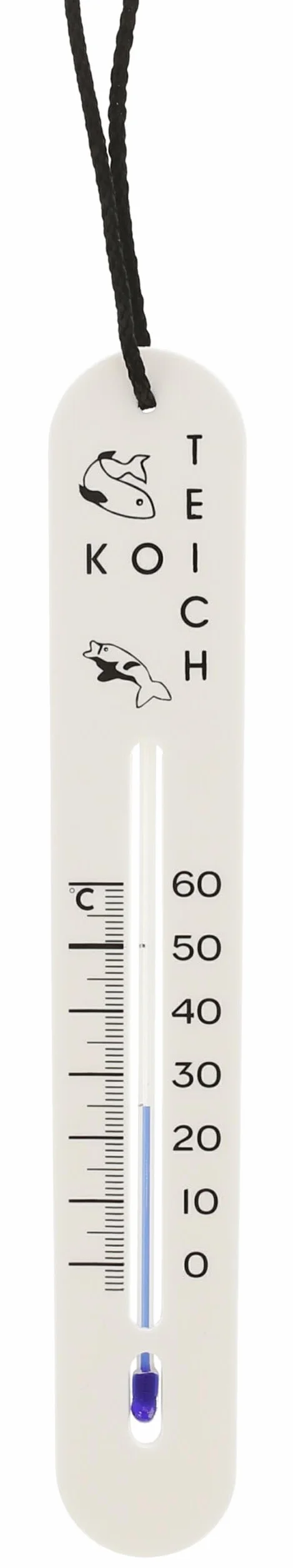 Lantelme Thermomètre d'étang 19 cm -15 °C à 60 °C pour pisciculture carpes koï