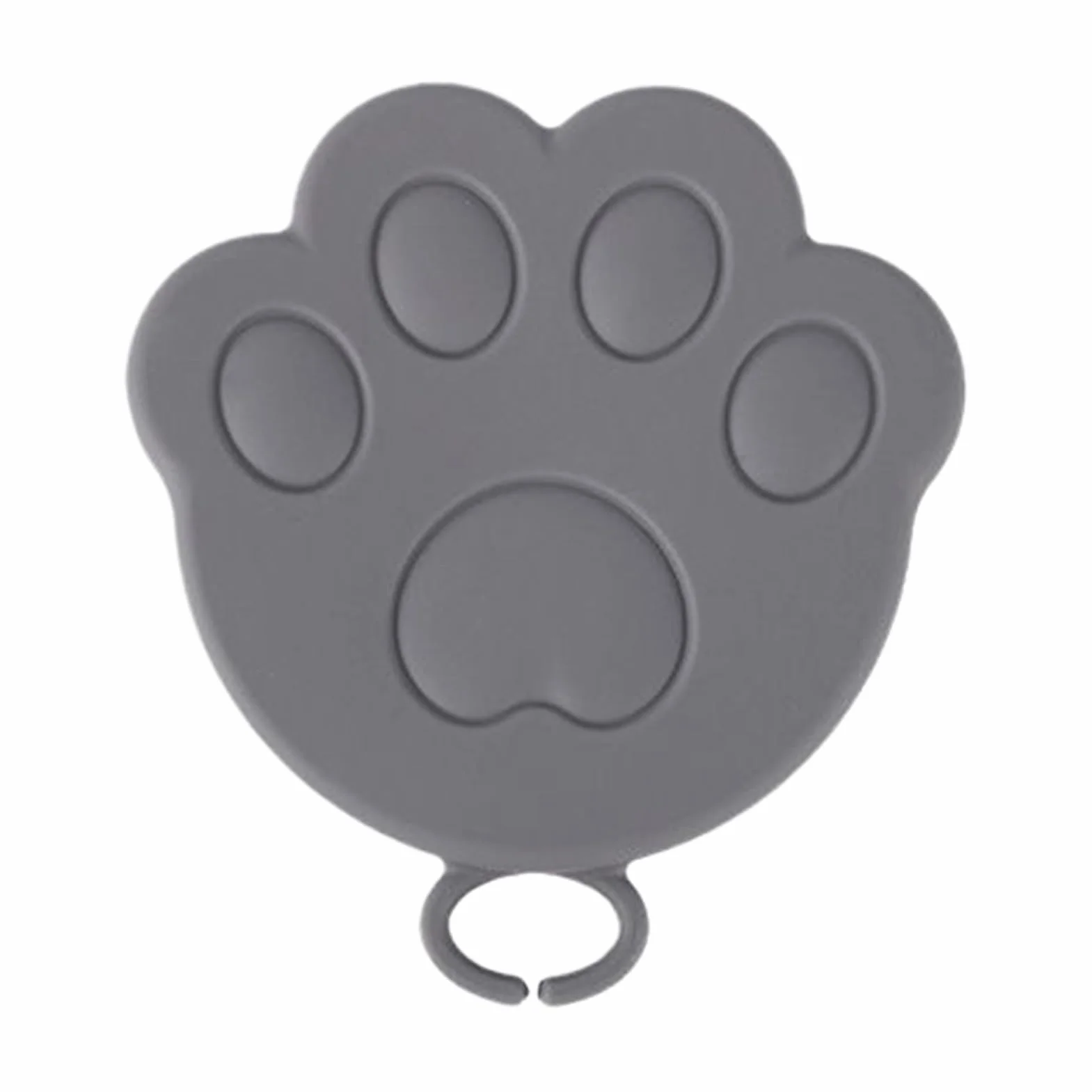 Couvre-canettes en silicone en forme de chat avec fermeture hermétique anti-goutte réutilisable pour bols et tasses
