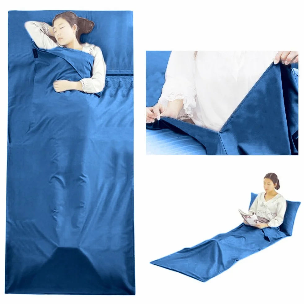 Queta Sac de Couchage Rectangulaire Ultraléger 115x210cm