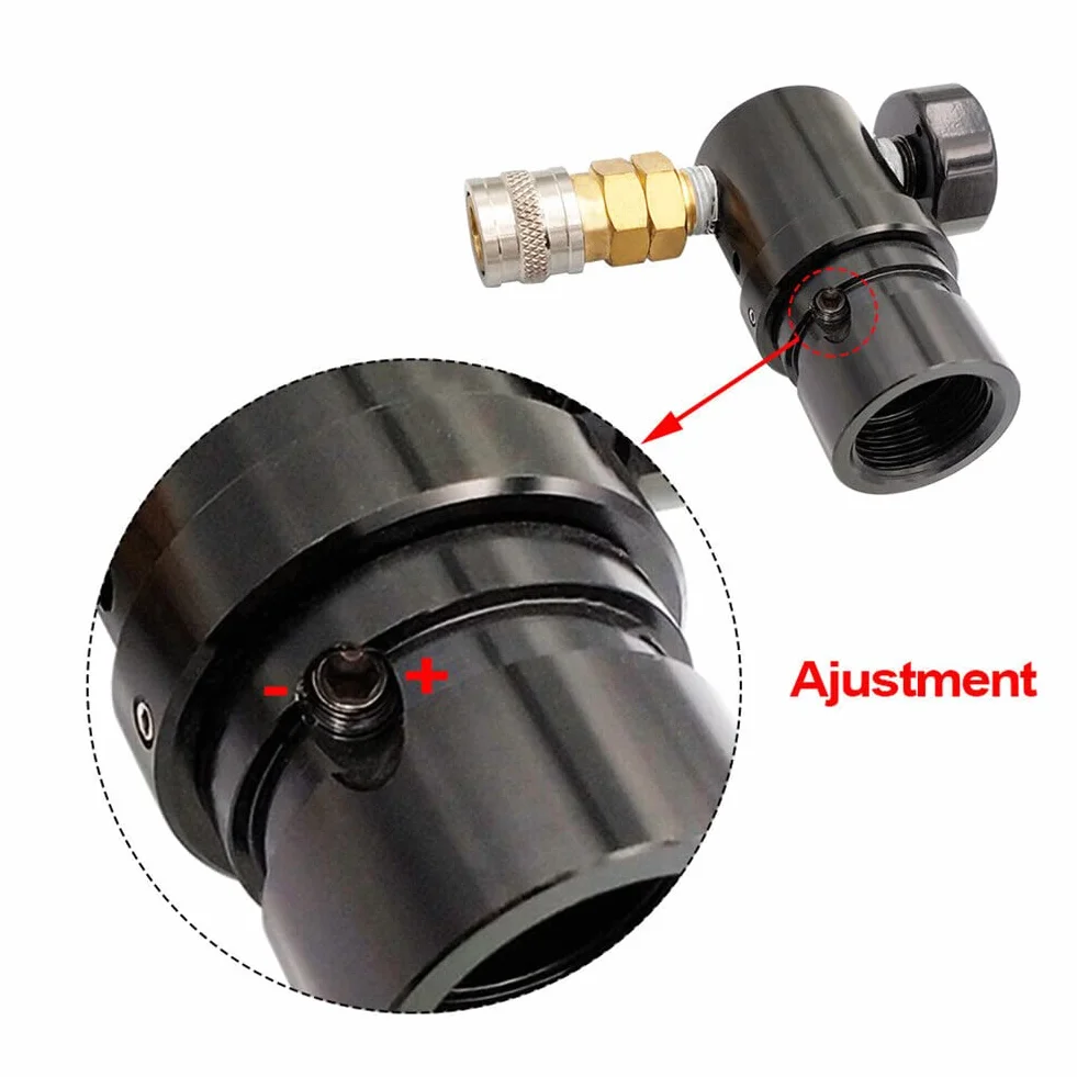 Régulateur de boule de peinture, régulateur de boule de peinture HPA MR GEN2 W Foster coupleur et tuyau à distance compatible avec les réservoirs standard HPA et SLP