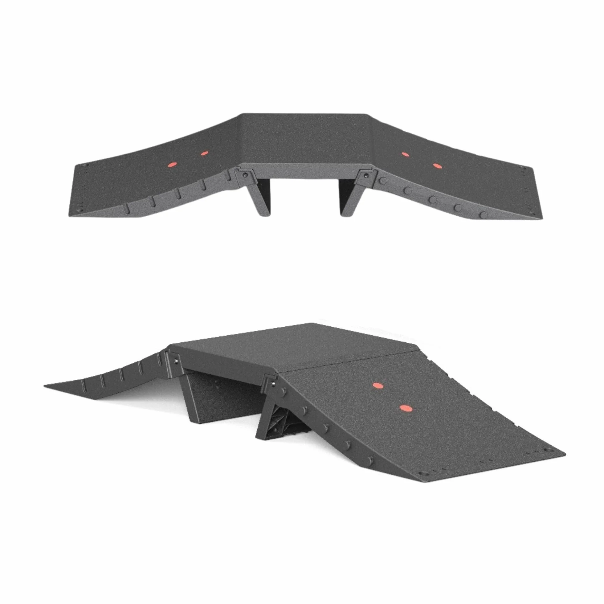 Core Connecteur Funbox - Pont plat pour mini kicker scooter, skateboard, BMX, voiture télécommandée, lancement de vélo pliable, rampe de lancement de vélo, rampe légère et portable avec connexion