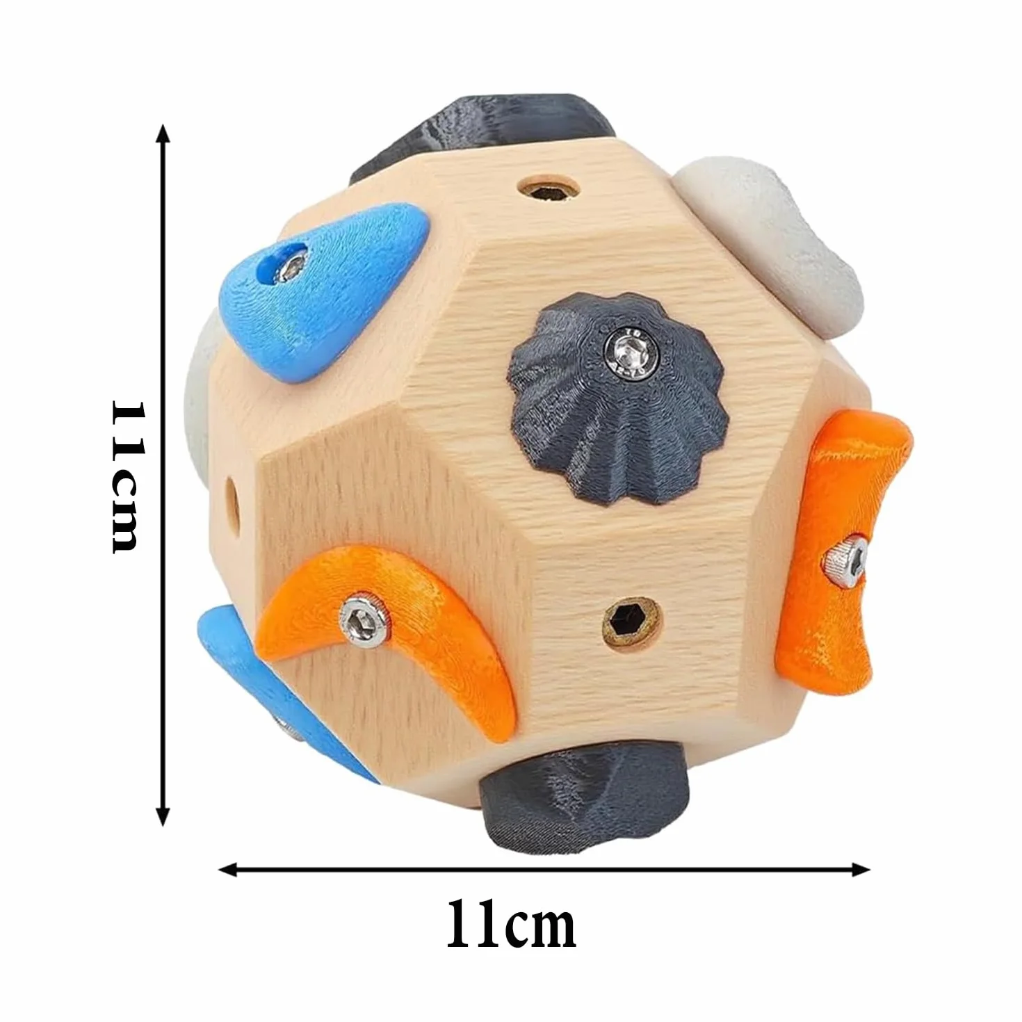 STOAT®Boulder Block Jouet DIY Grimpeur, Entraînement Mains Débutants, Renforceur Doigts, Outil Boulder, Idéal Débutants/Pros, Cadeau