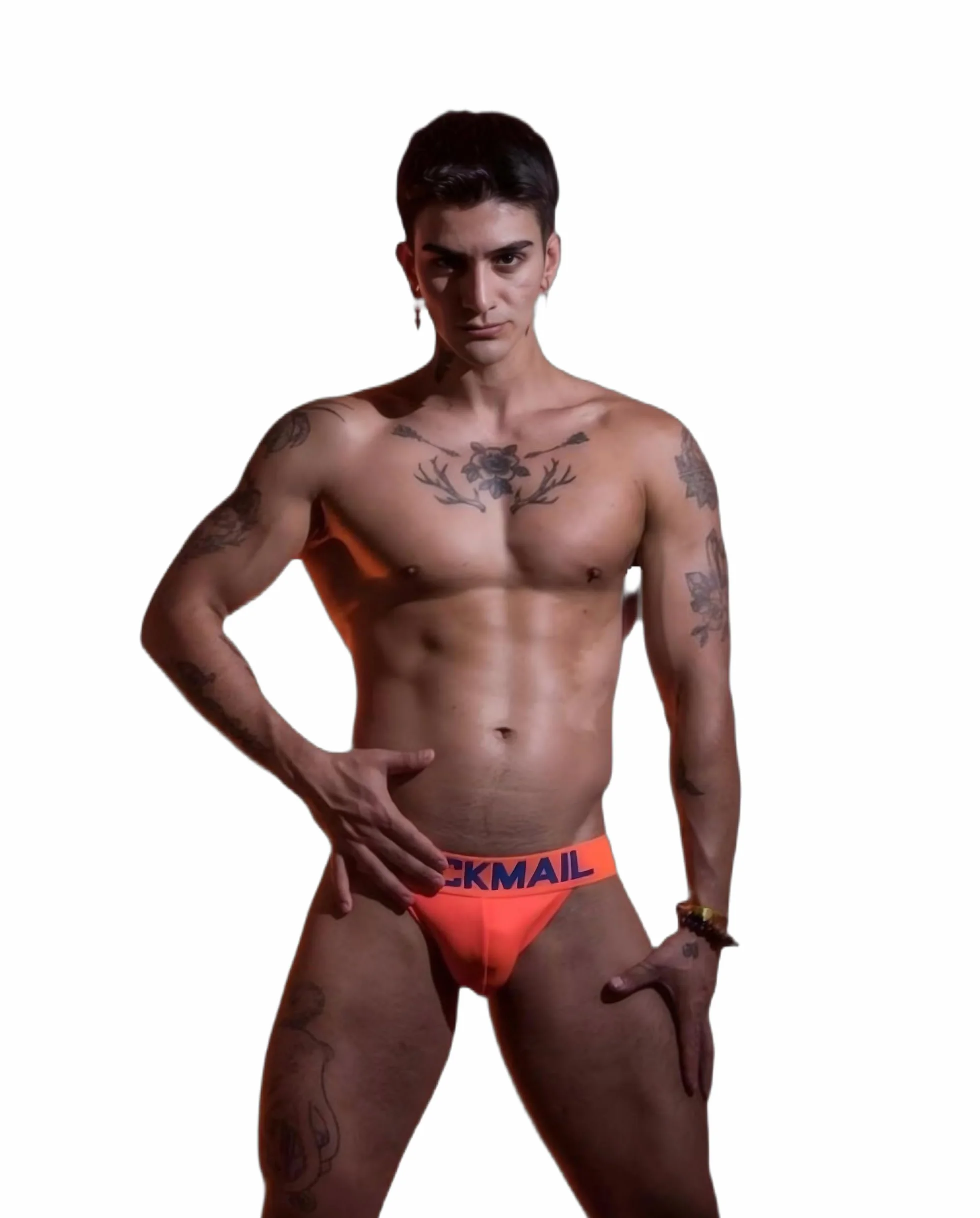 JOCKMAIL Slip pour homme Jockstrap Rainbow Comfort Sous-vêtements pour homme Jockstrap Athlétique Supporter