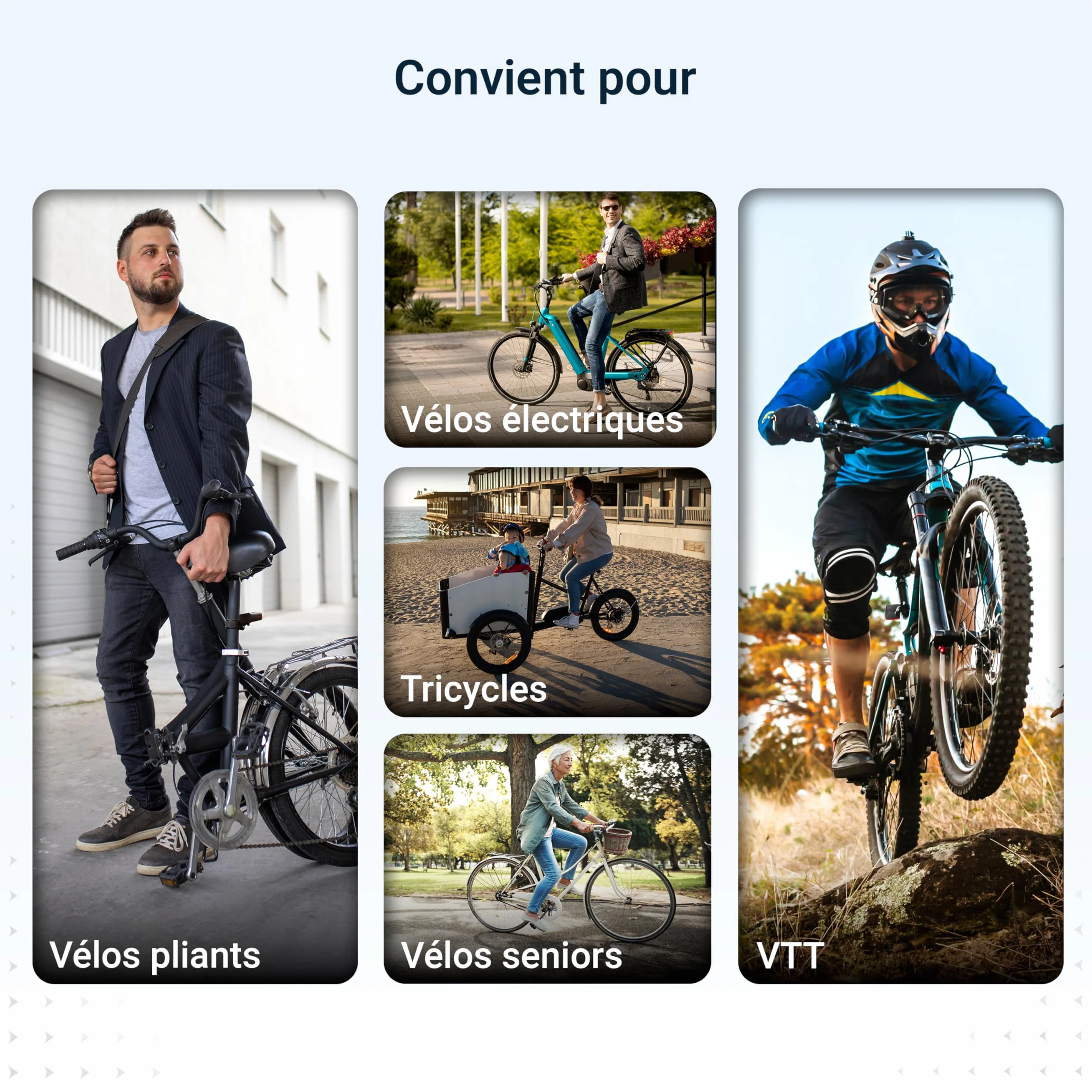PAJ GPS Tracker pour vélo avec feu arrière - Abonnement Premium 3 Mois Inclus - Suivi 4G en Temps réel avec Alerte de Chute, géorepérage et mémoire des trajets - Jusqu’à 20 Jours d’autonomie