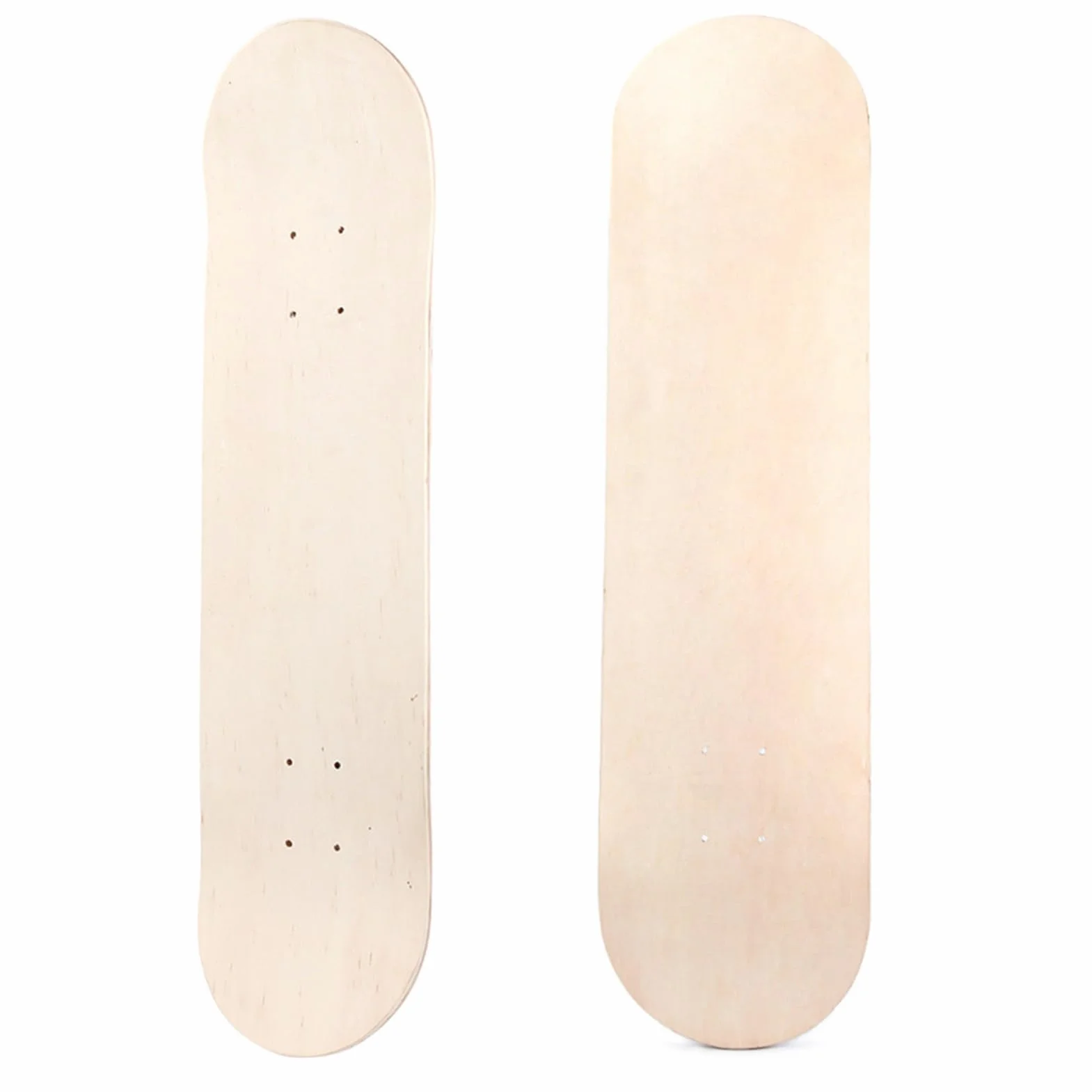 Planche à roulettes - Double concave en érable 8 couches de 8 pouces | Planche de Skate Naturel Vide, Planche de Skate Peindre DIY | Pour Les Cheats De Street Cruising, Entraînement