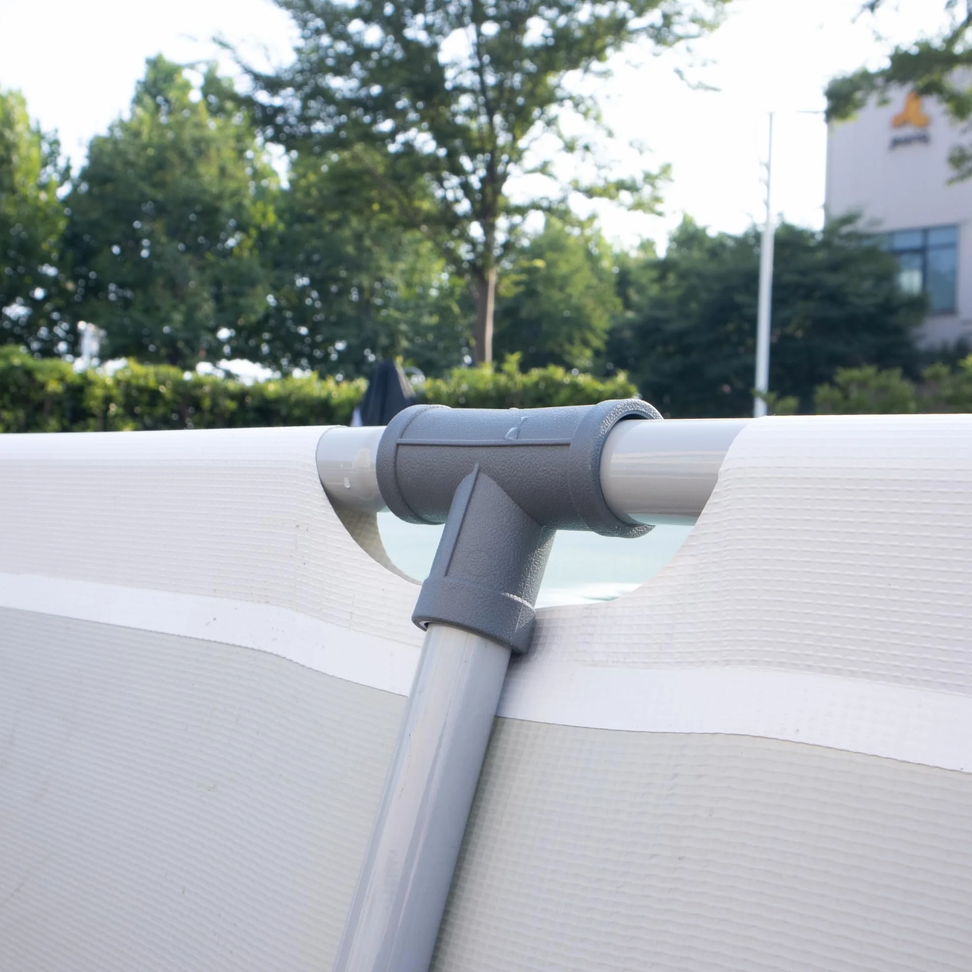 Avenli Piscine Rectangulaire avec Structure Gris