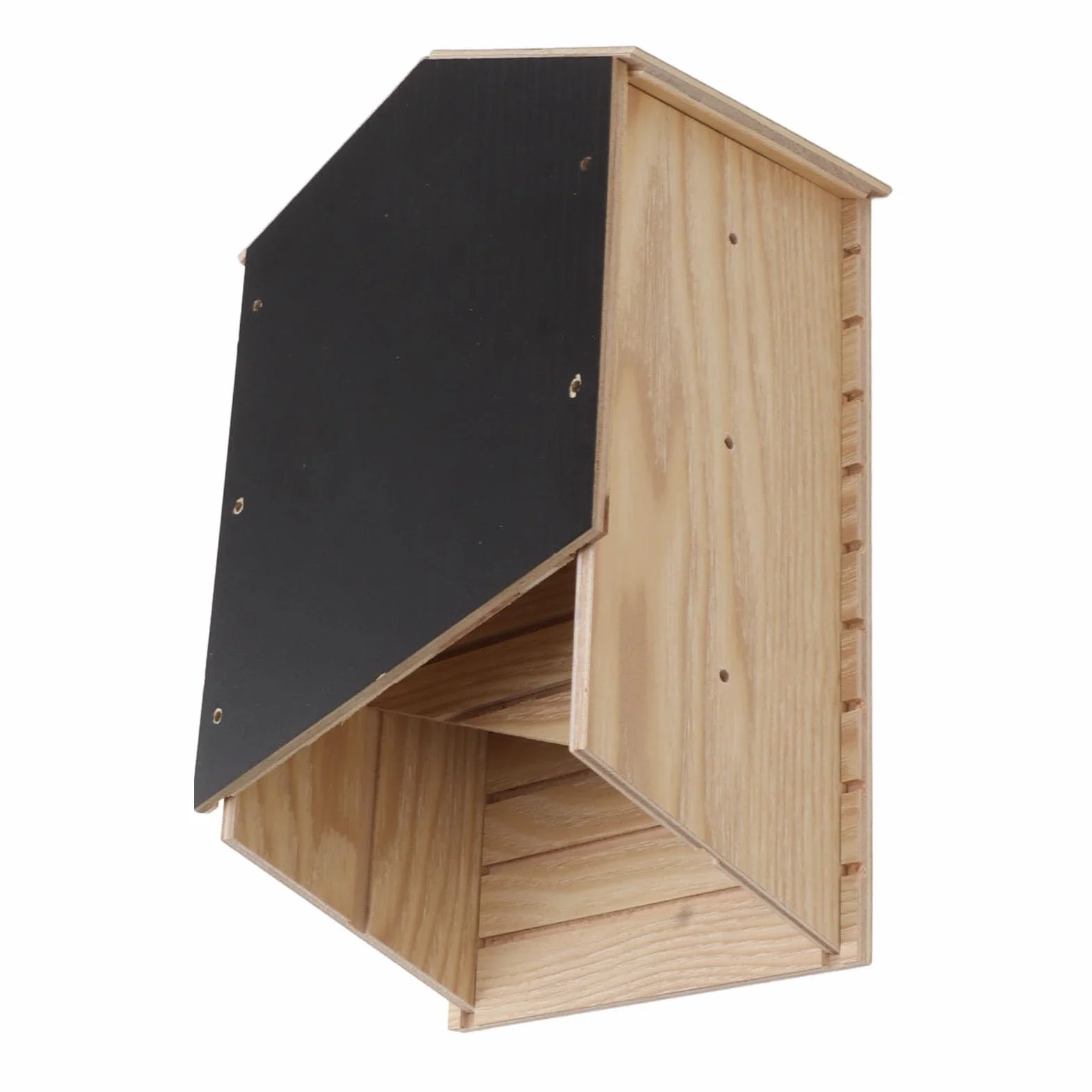 TOPINCN Bat House Double Chambre Résistant aux Intempéries Fabriqué à la Main pour Jardin Extérieur