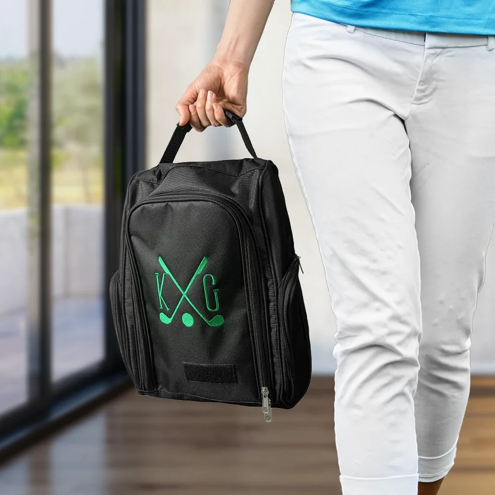 Sac à Chaussures de Golf Personnalisé avec Poches, Imperméable, Portable pour Hommes et Femmes