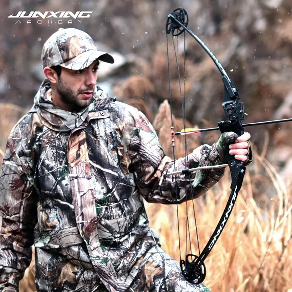 Kit Arc à Poulies pour Débutants Adulte 30-40 lbs Tir à l'arc Set Arc Compound Arc composé de Chasse Débutants Professionnel Arcs Compound Set Arc de Chasse Archery Compound Bow