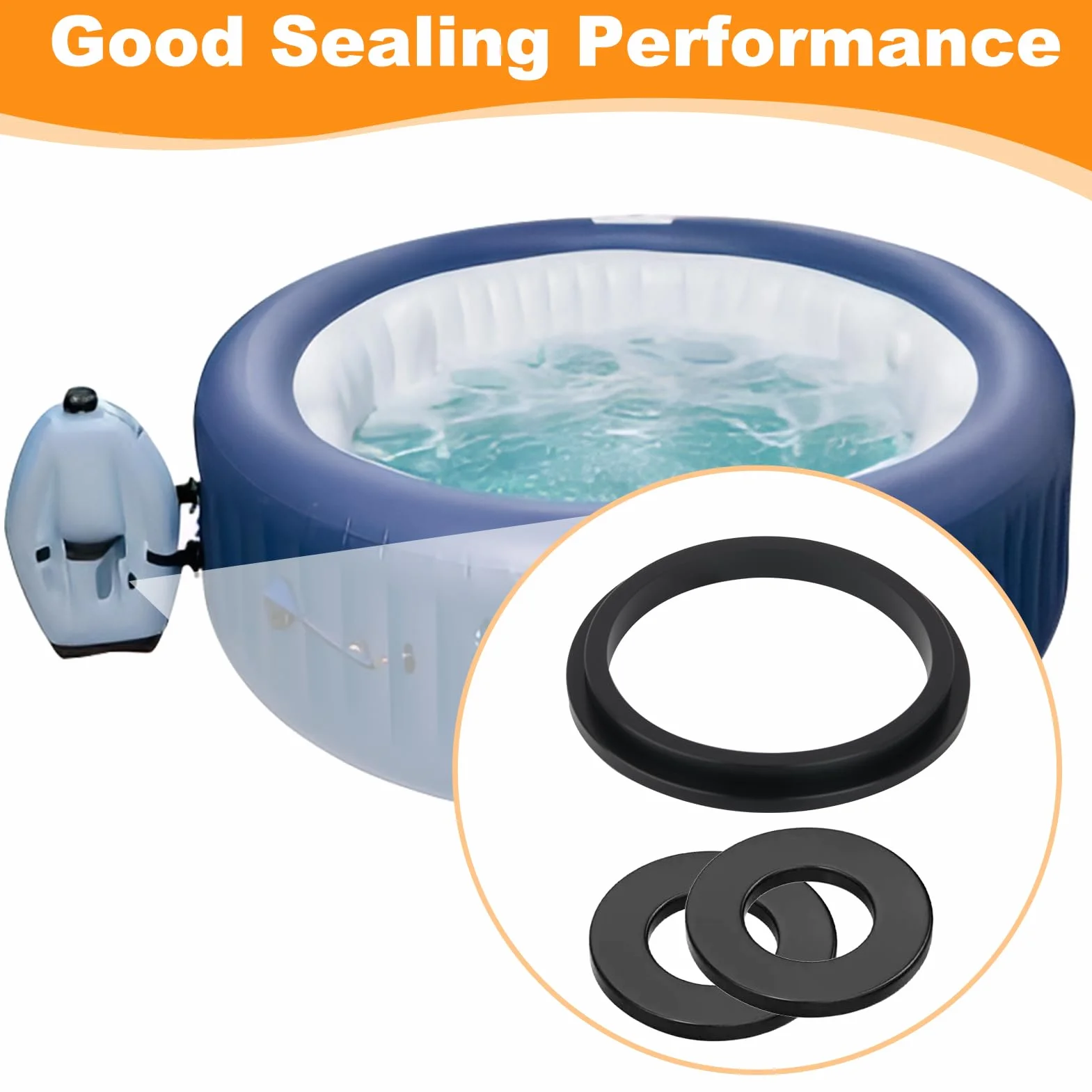 Joints Pompe Caoutchouc Rechange pour Coleman Lay Z Spa Airjet