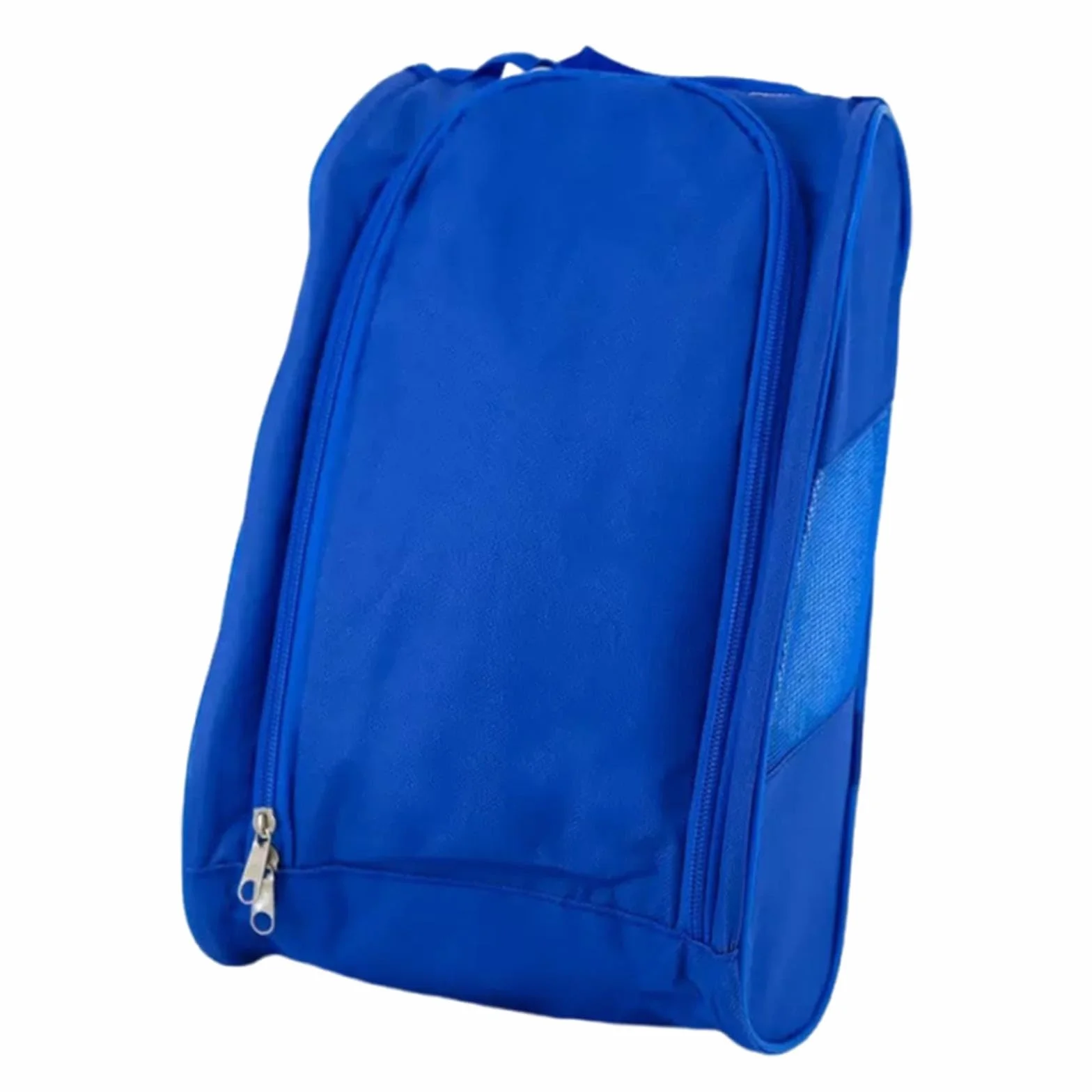 Sac de Transport pour Chaussures de Golf, Respirant et Portable avec Fermeture éclair, Bleu