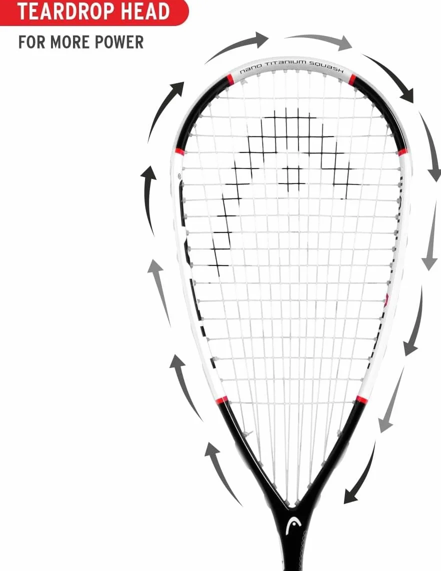 Head Nano Ti 115 Raquette de squash