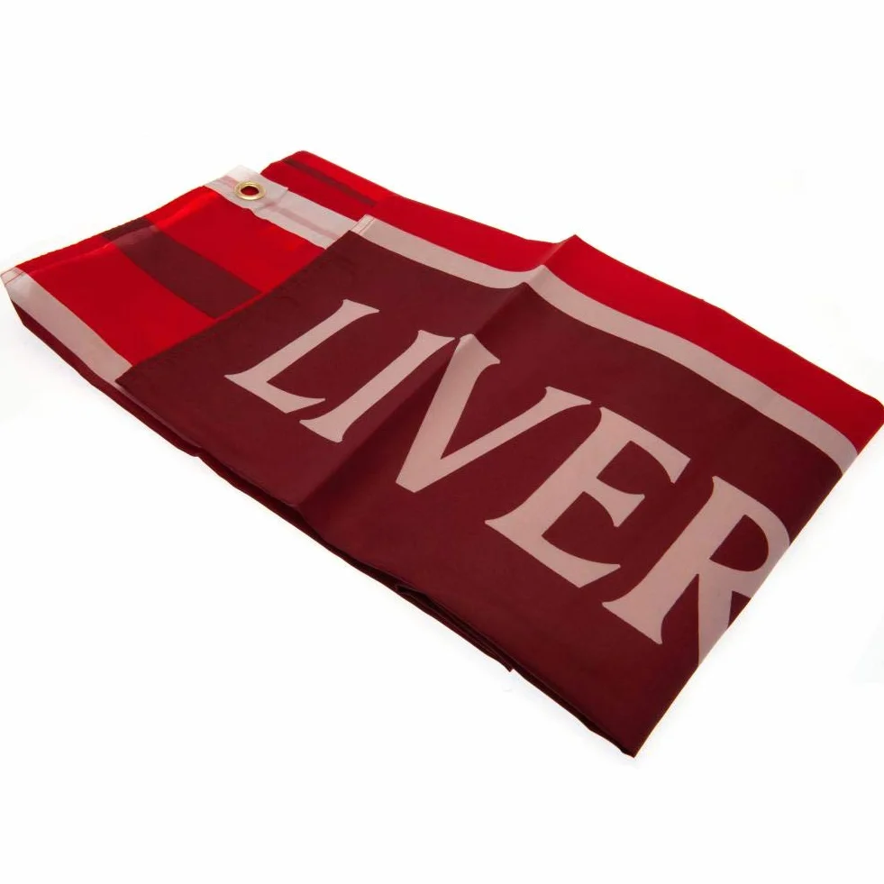 Liverpool FC - Drapeau (Taille unique) (Rouge)