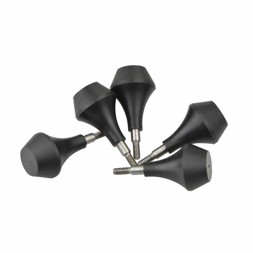 10pcs Point de la flèche de Sécurité Pratique Émousser Boradheads de Chasse Tir à l'arc Têtes de Flèche en Nylon pour Cible d'entrainement