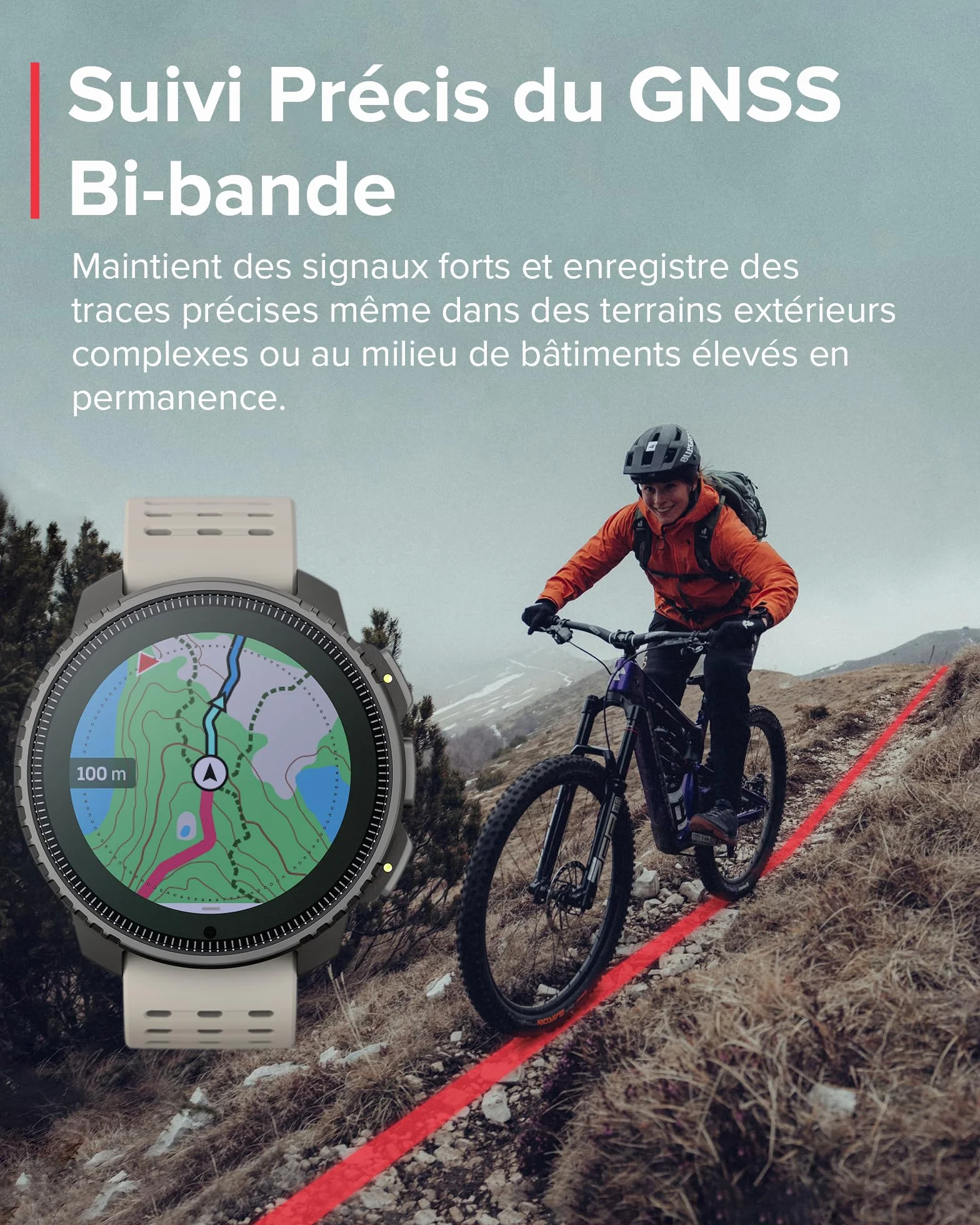 SUUNTO Vertical Montre Connectée Sport Homme GPS Tracker Activités Cardiofréquencemètre Altimètre Baromètre Chargement Solaire