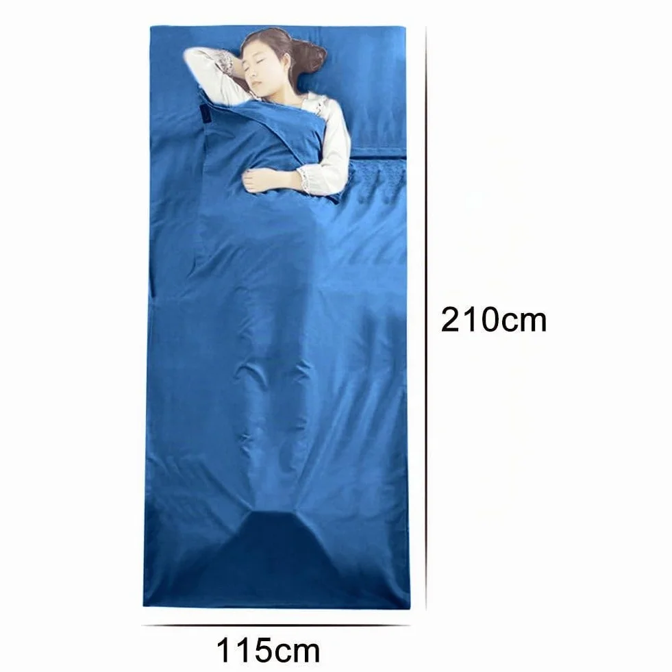 Queta Sac de Couchage Rectangulaire Ultraléger 115x210cm