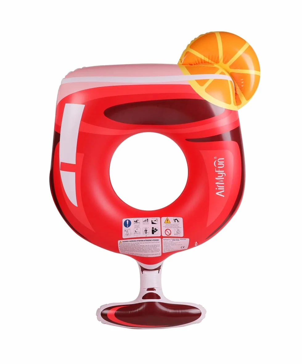 AirMyFun Deluxe Bouée Gonflable Multicolore XXL