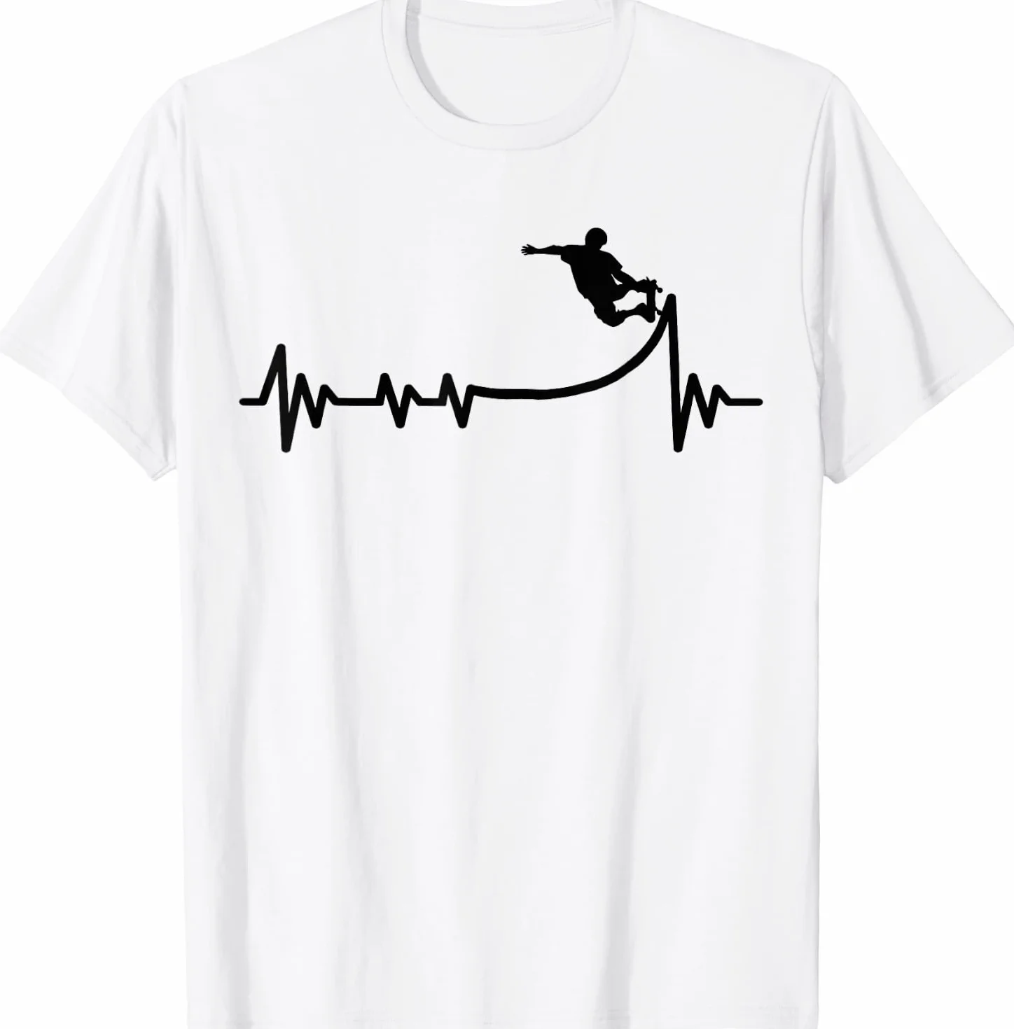 Skateboard Rampe pour patineurs ECG Skateur T-Shirt
