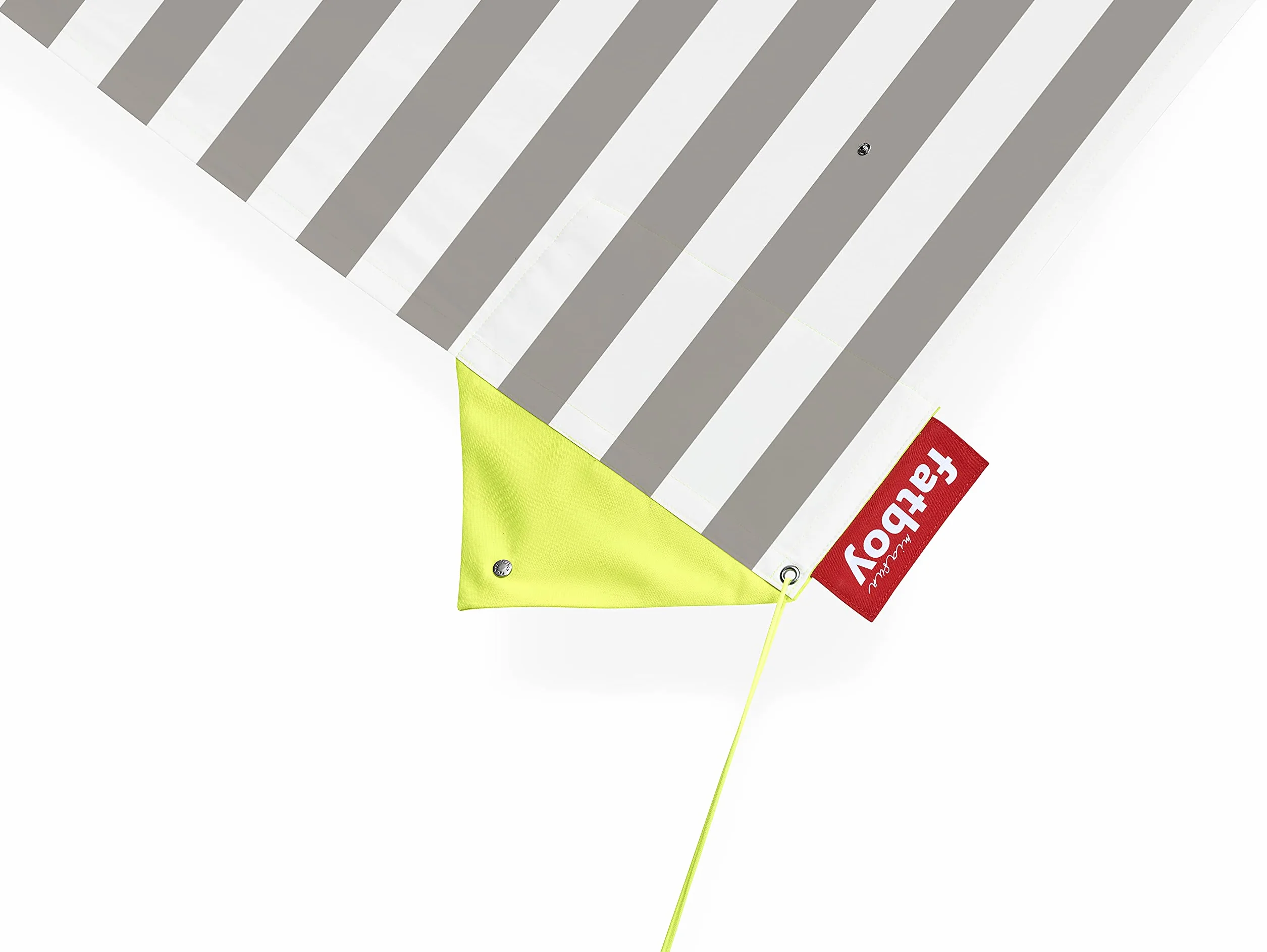 Fatboy Miasun Tente de Plage - Parasol Plage Portable Large avec Support - Tente Enfant - 3 Options d'Installation - Auvent avec Protection Solaire en Coton - 330 x 190 x 140 cm - Biarritz