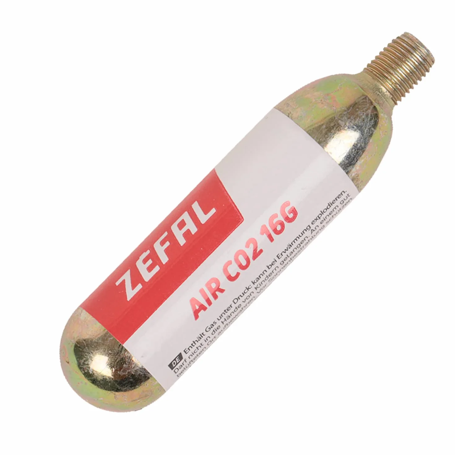 CAJA 20 UNI CARTUCHO Aire ZEFAL CO2 16 g C/ROSCA