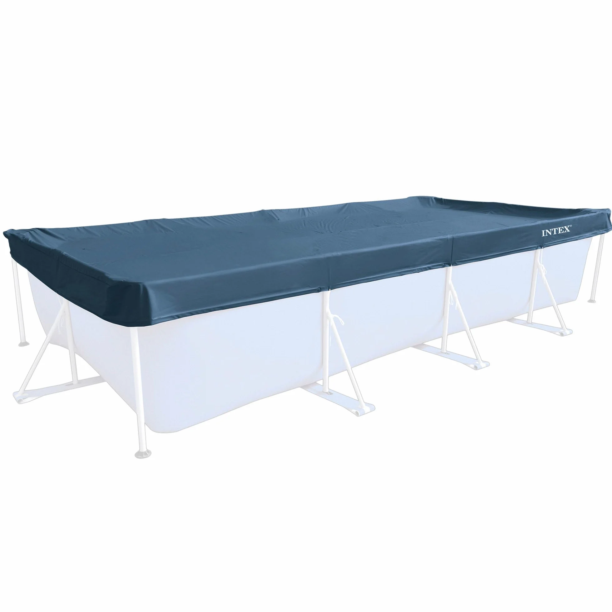 Intex Bâche Protection Piscine Rectangulaire Tubulaire 4m50 x 2m20