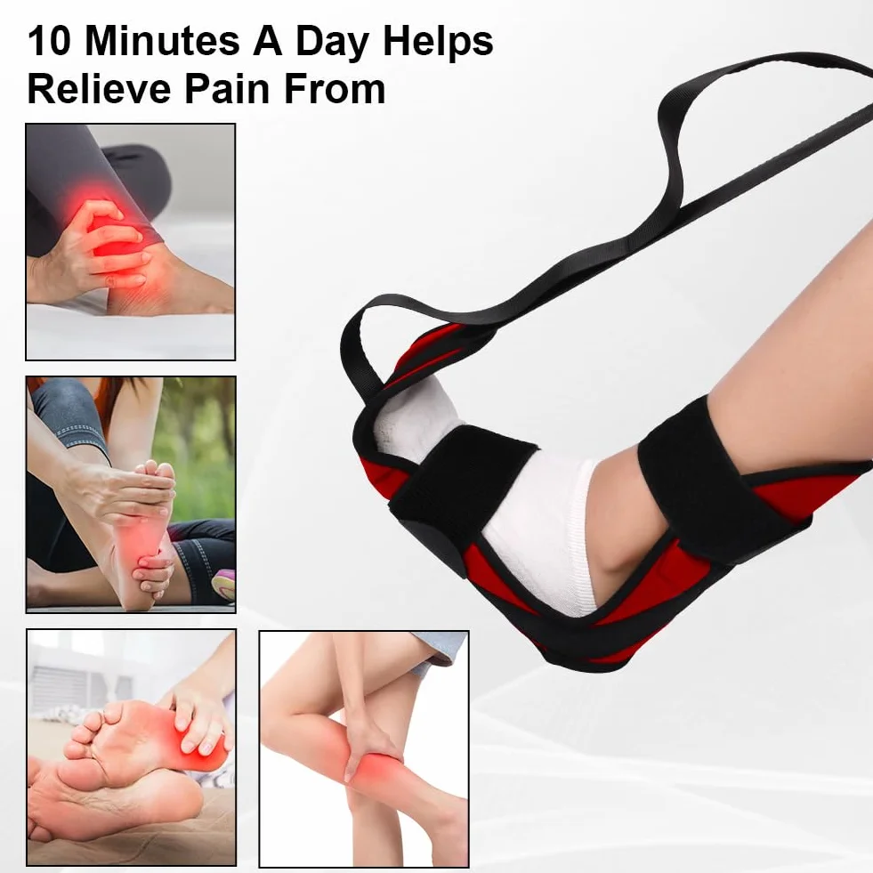 flintronic Sangle de Yoga, Étireur de Fascia de Yoga, Sangle d'exercice, Jambes Ceinture D'étirement des Ligaments, Sangle de Yoga Elastique pour Yoga, Fitness, Pilates
