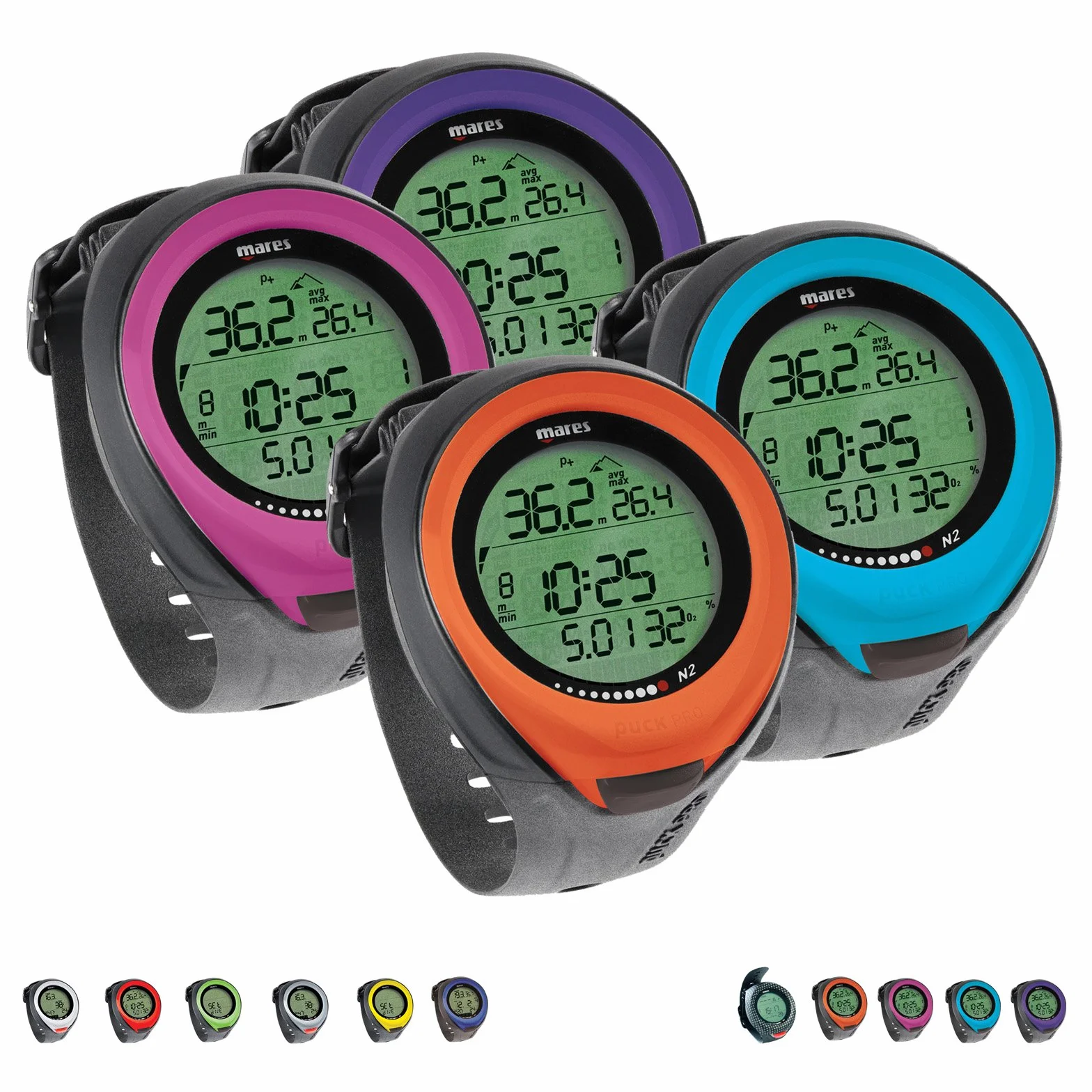 Mares Dive Computer Puck Pro Color Ordinateur de plongée Mixte
