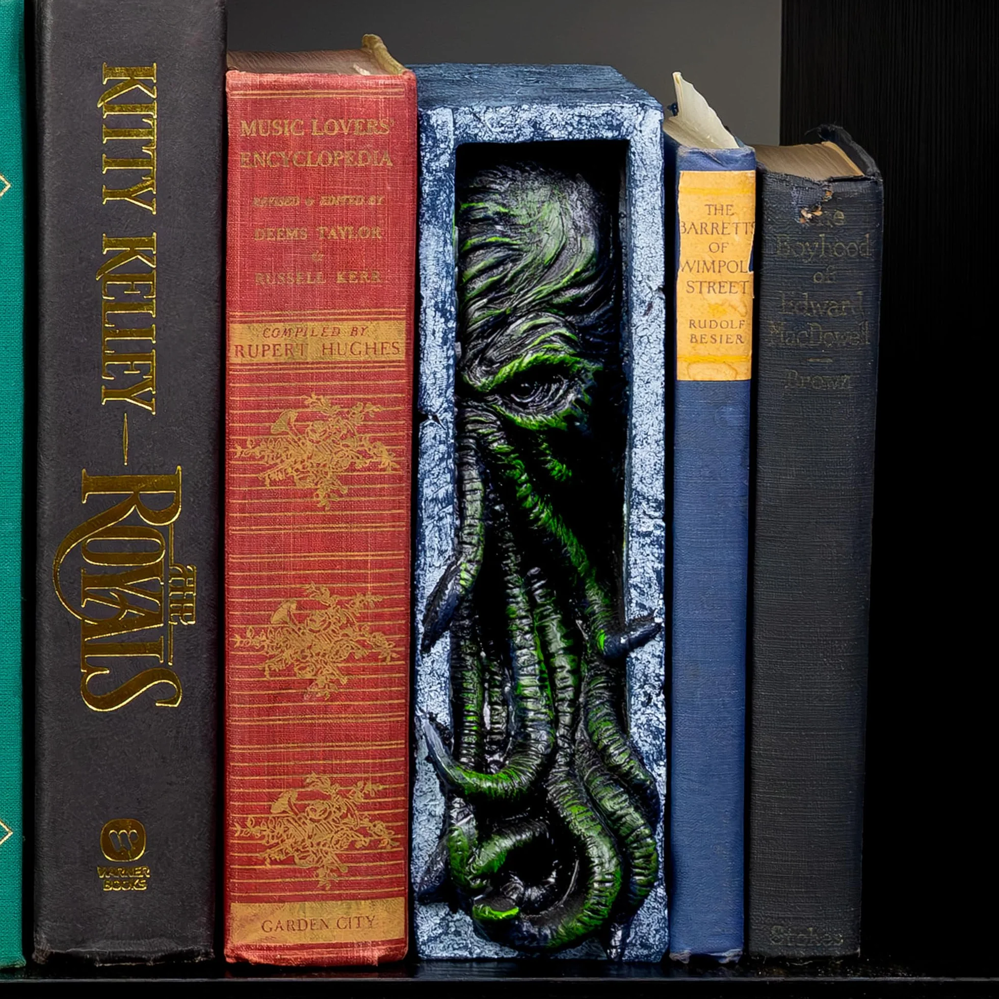 Cthulhu Serre-Livres en Résine Statue Monstre