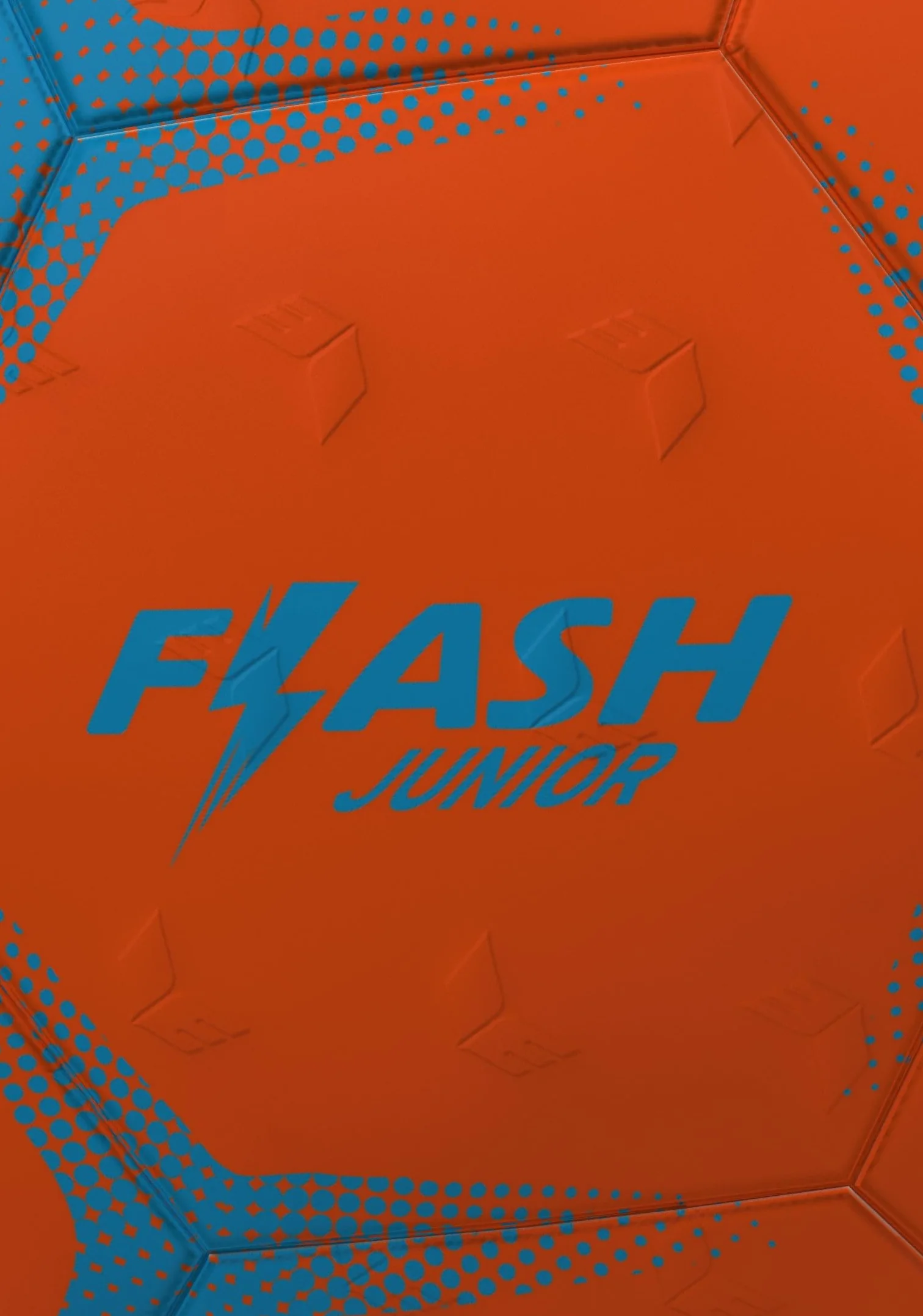 Erima Flash Junior Ballon de Handball Orange/Bleu