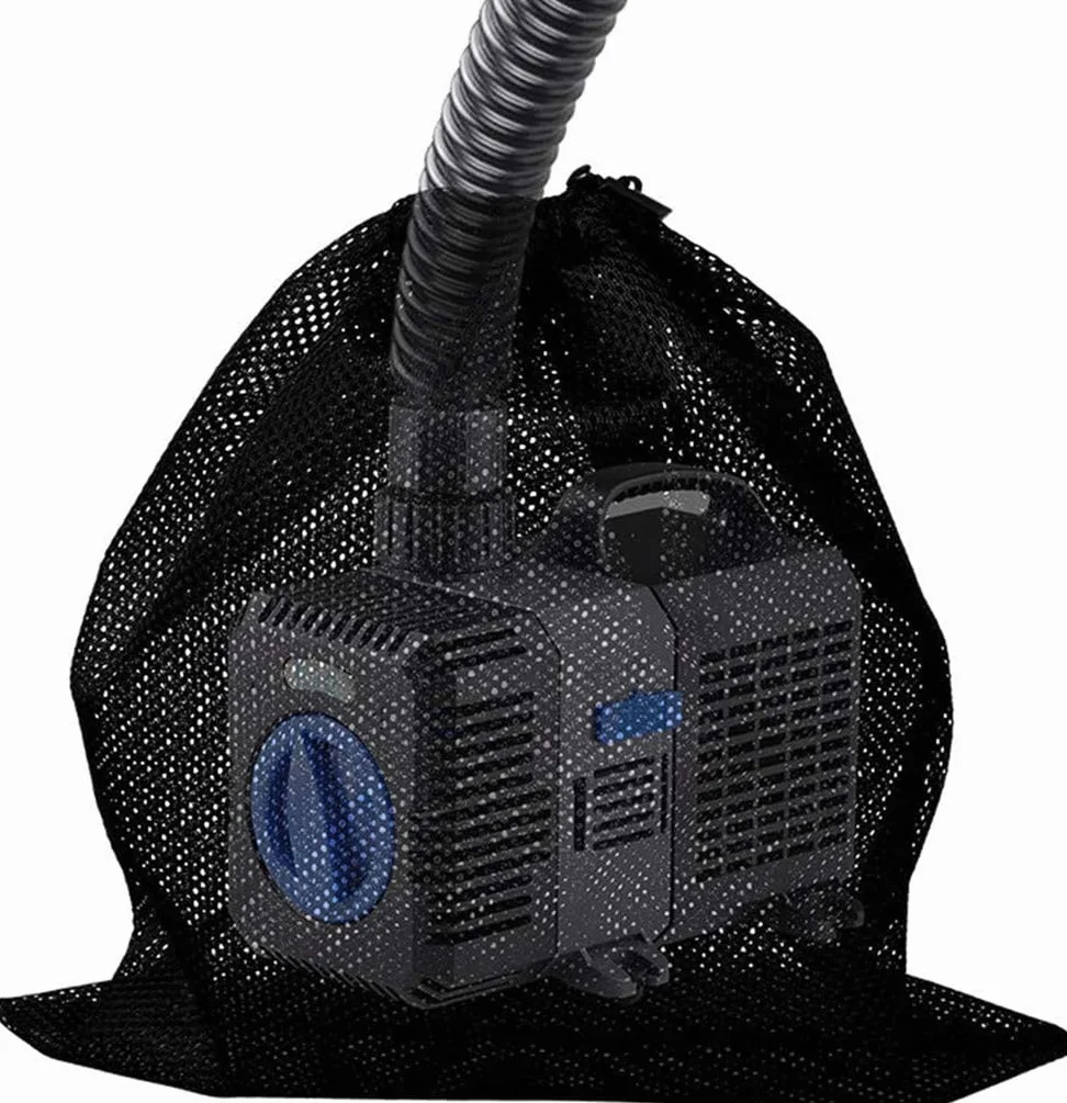 Jiele Sac de Filtre de Maille pour Aquarium Jardin Étang