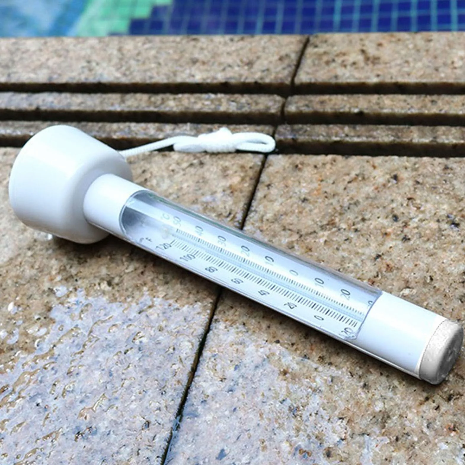 Thermomètre à eau flottant numérique 0-40°C pour piscine et spa