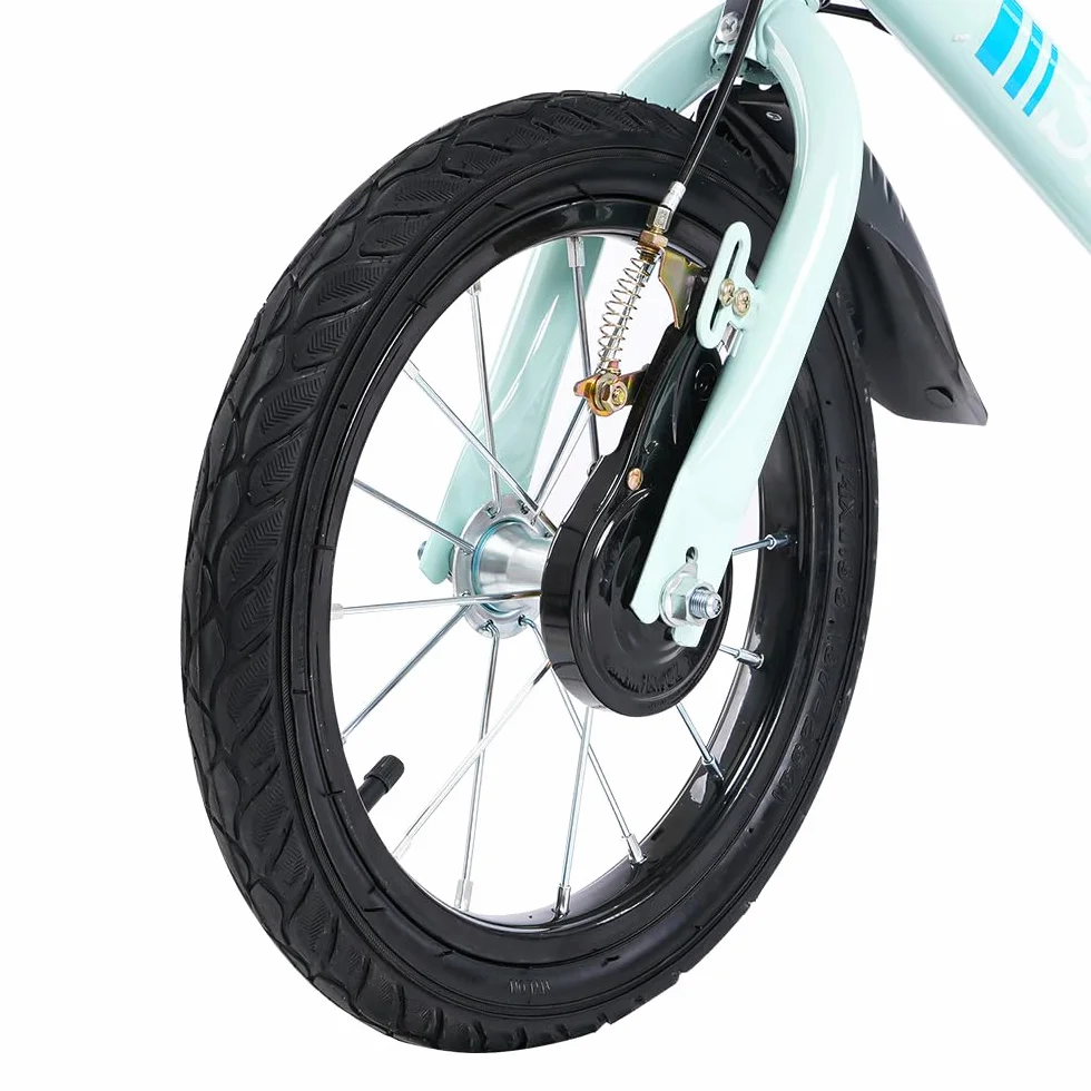 Vélo Enfant pour 2 à 8 Ans avec Roues Stabilisatrices, Draisienne Vélos avec Pédales et Rétropédalage pour Débutant, VTC pour Fille et Garçon