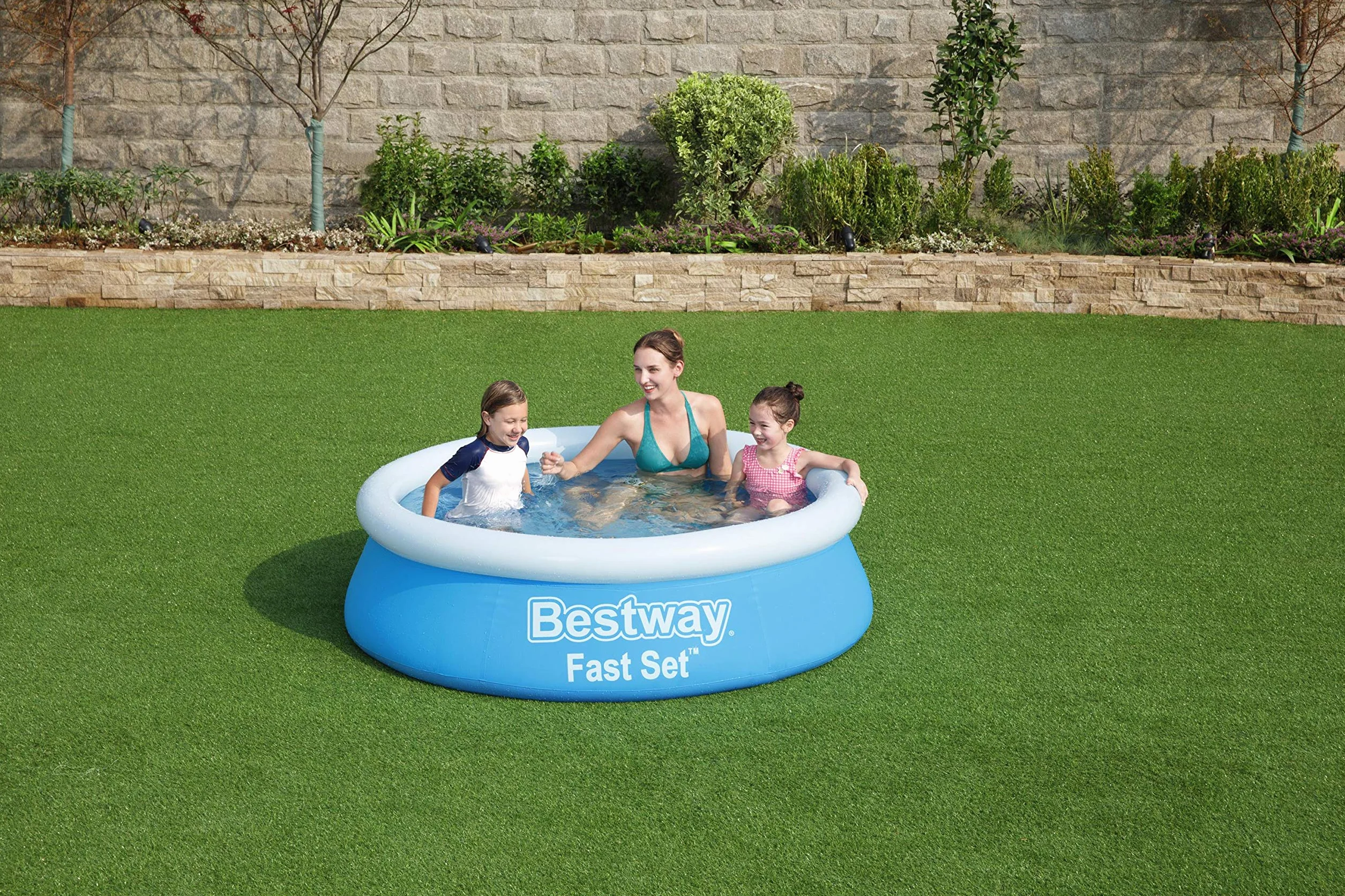 Bestway Fast Set™ Piscine Hors Sol Ronde 183 x 51 cm Bleu