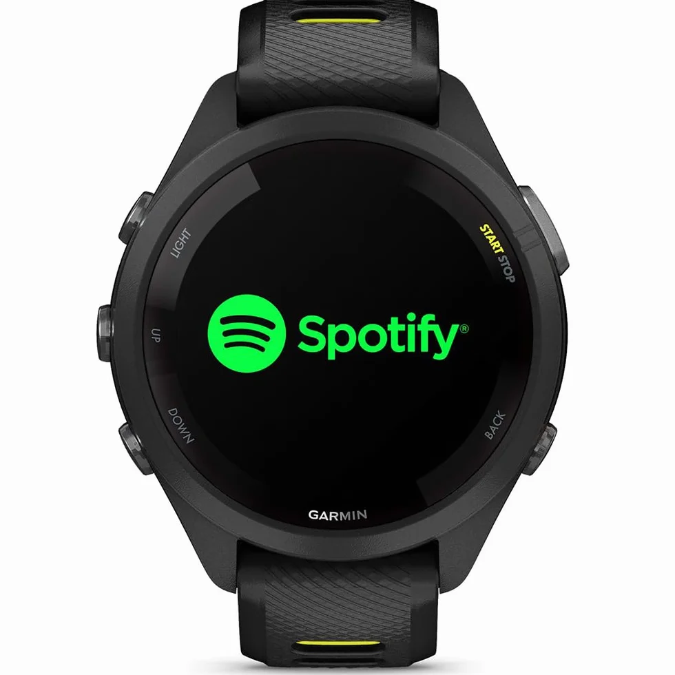Garmin Forerunner 265S Montre intelligente GPS Noir/jaune
