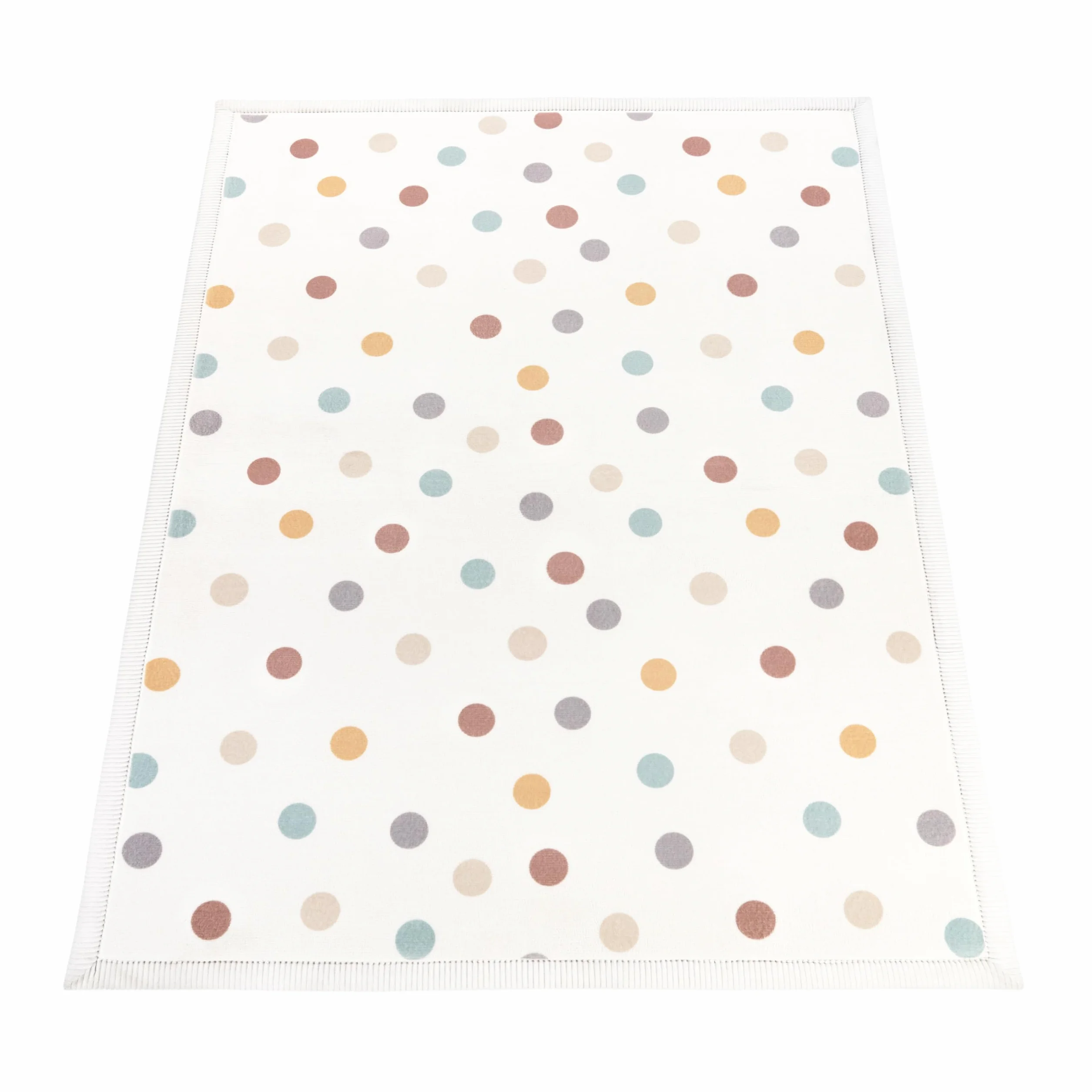 Paco Home Tapis Antidérapant Arc-en-Ciel Motif Animal Pois 140x200 cm Multicolore