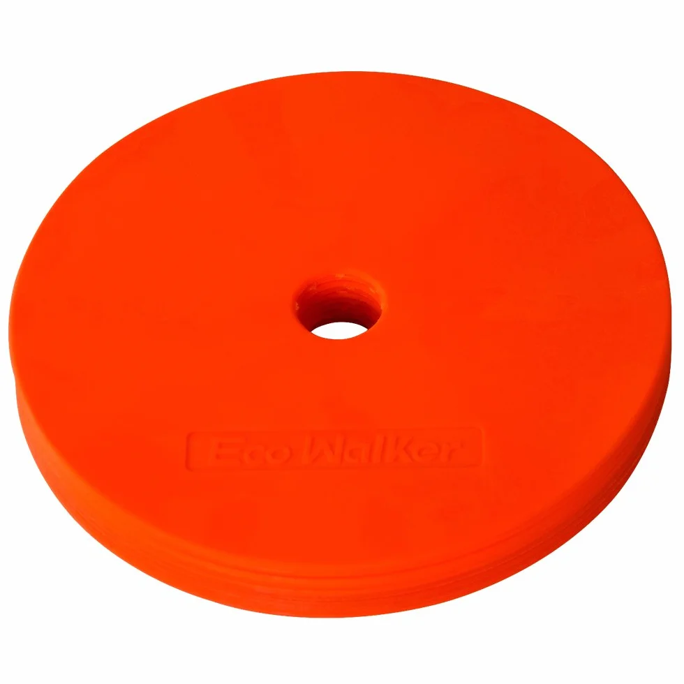 Cône Plat Floormarker Disques de Fabrication Support de Transport pour entraînement d'agilité