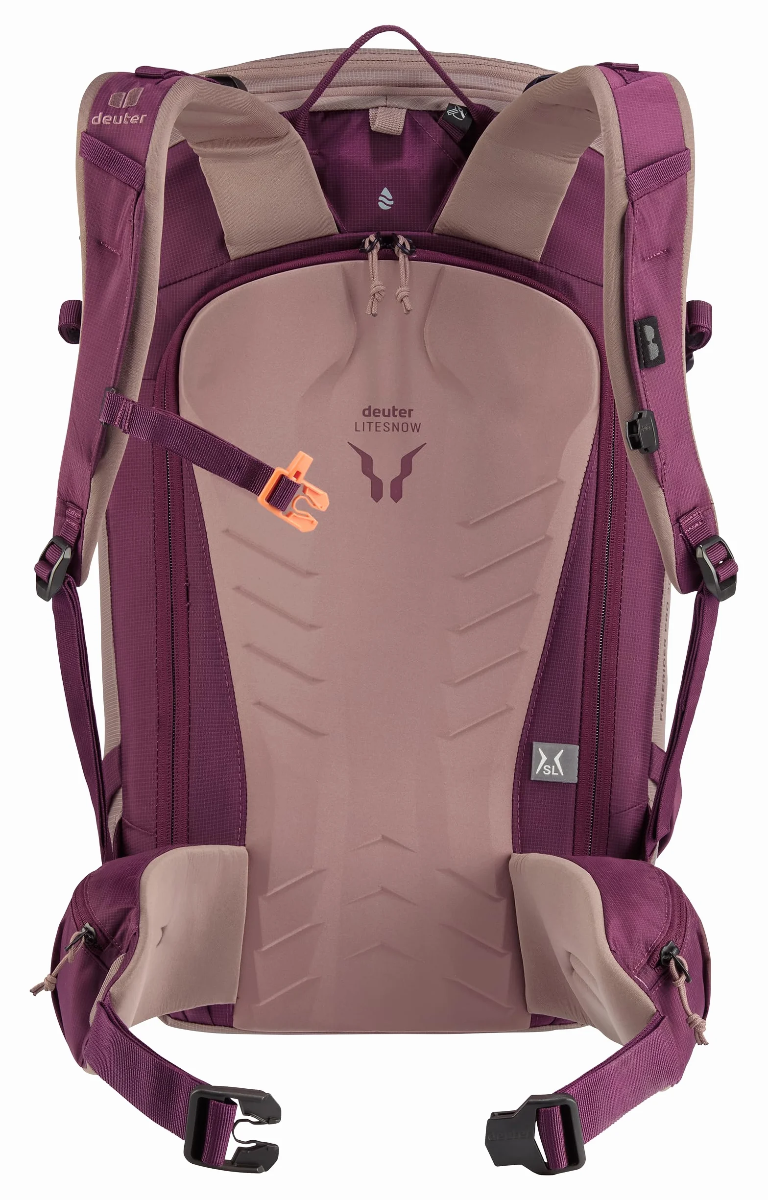 deuter Freerider Pro 30+10 SL sac à dos de ski léger pour femmes avec extension de volume