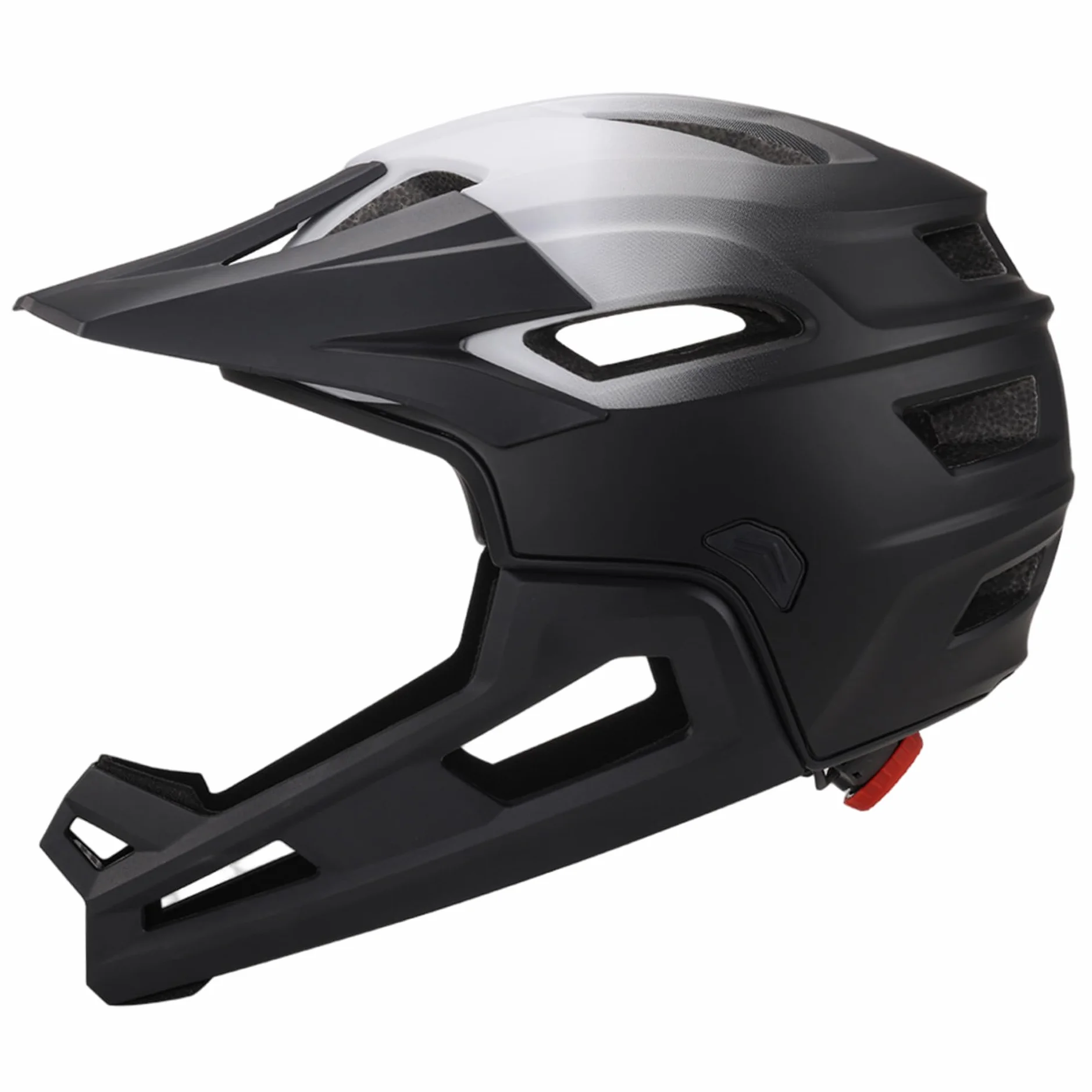 Casque de vélo de Montagne Intégral Amovible Réglable Filet Anti-Insectes Respirant Absorbant Chocs