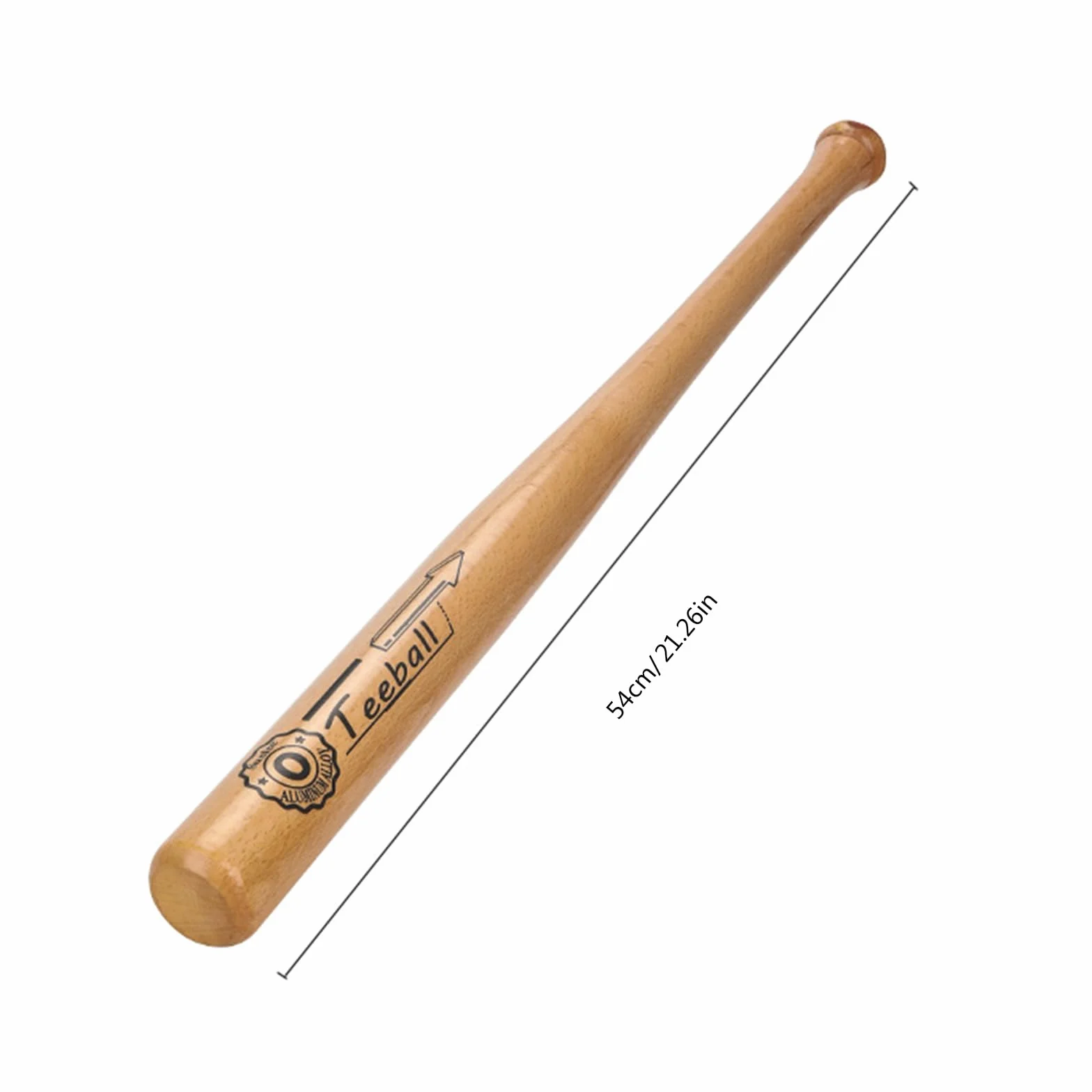 Batte de Baseball en Bois Dur pour Professionnels - Bâton pour Entraînement et Compétition avec Accessoires Professionnels