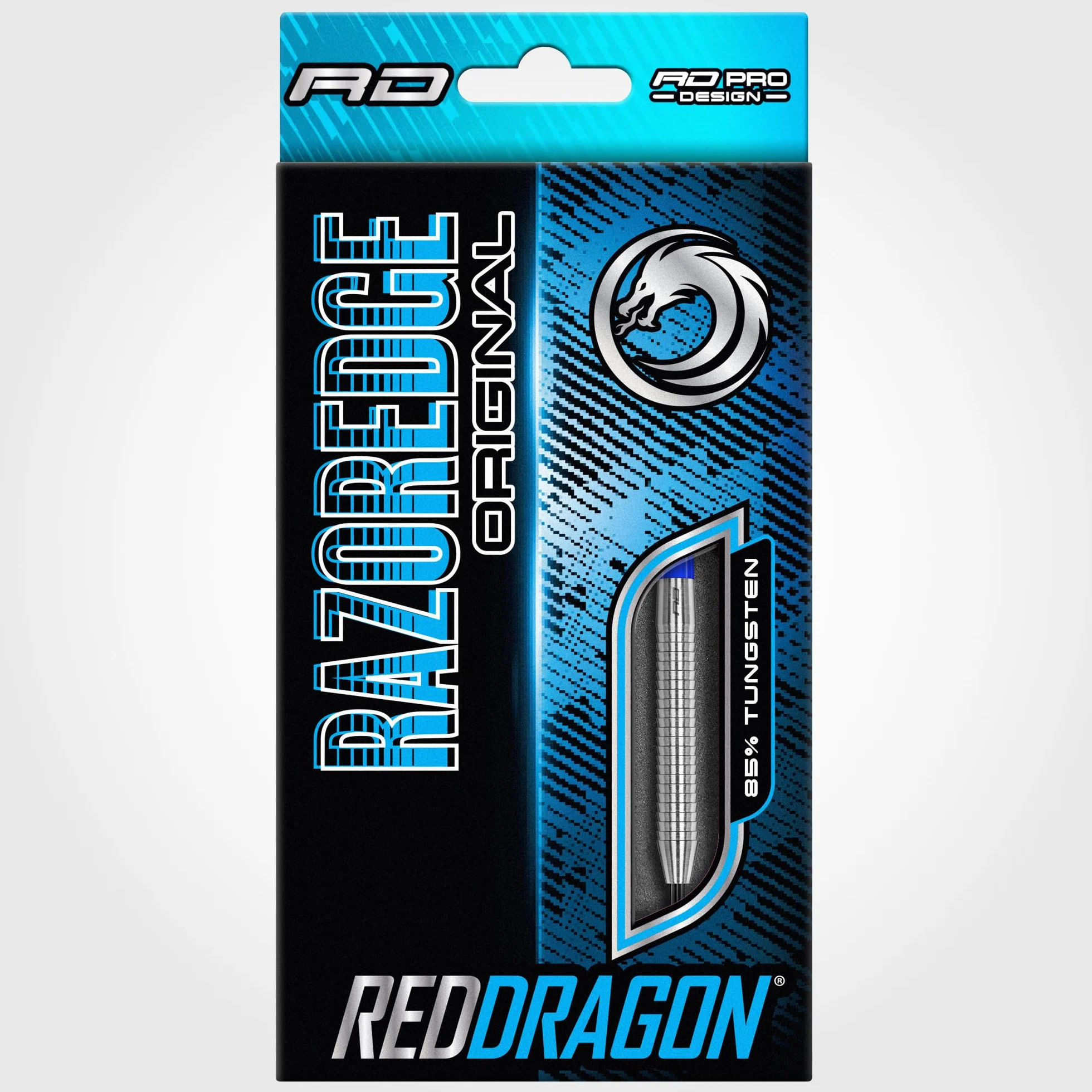 RED DRAGON Razor Edge Original 20g, 21g, 23g, 29g ou 30g Fléchettes Pointes Acier avec Ailettes et Tiges de Flechettes