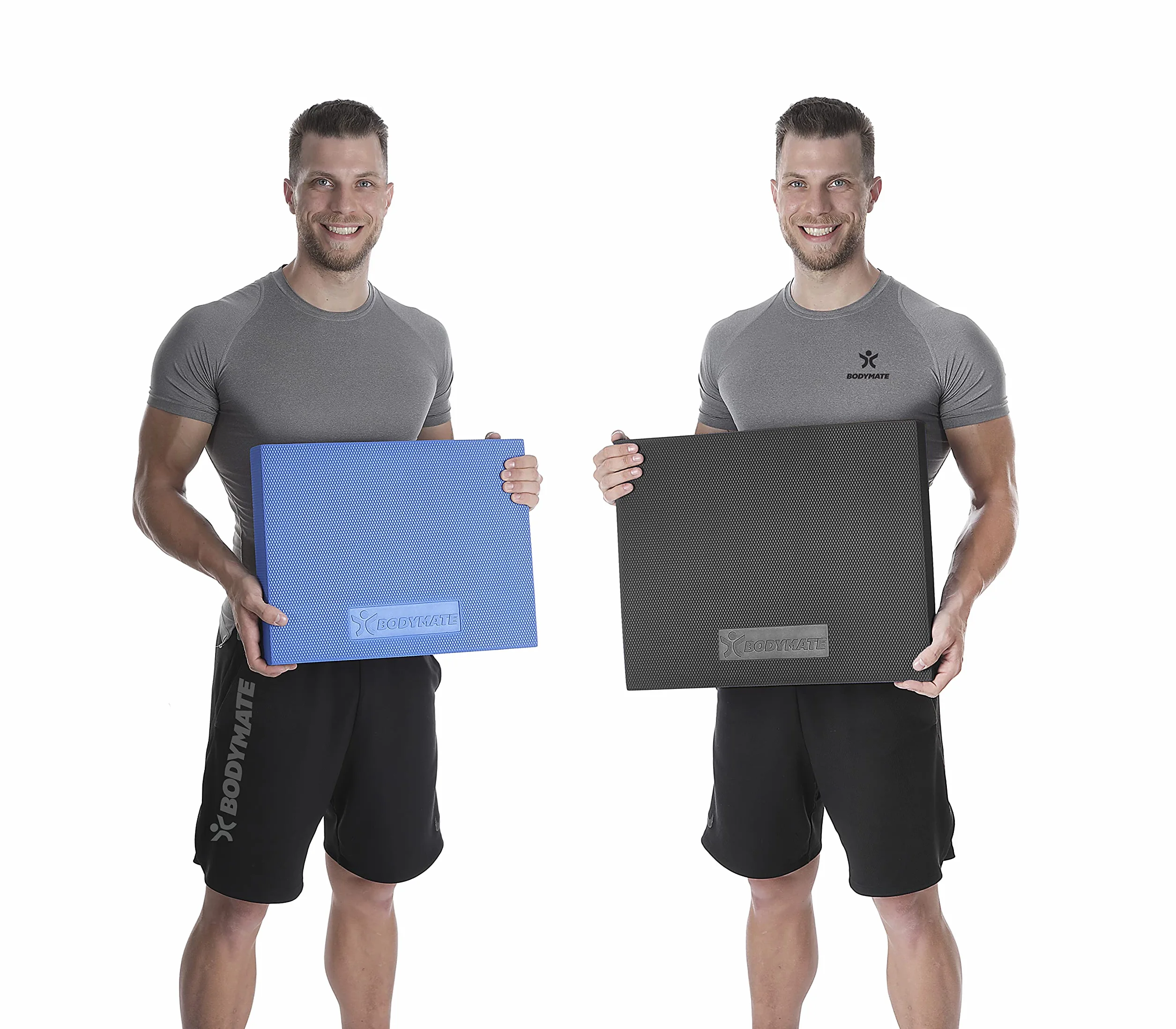 BODYMATE Tapis d'équilibre/Coussin d'équilibre/Balance Pad - Mobilité, équilibre, rééducation + Fitness, Yoga & Pilates - Différentes Tailles et Couleurs