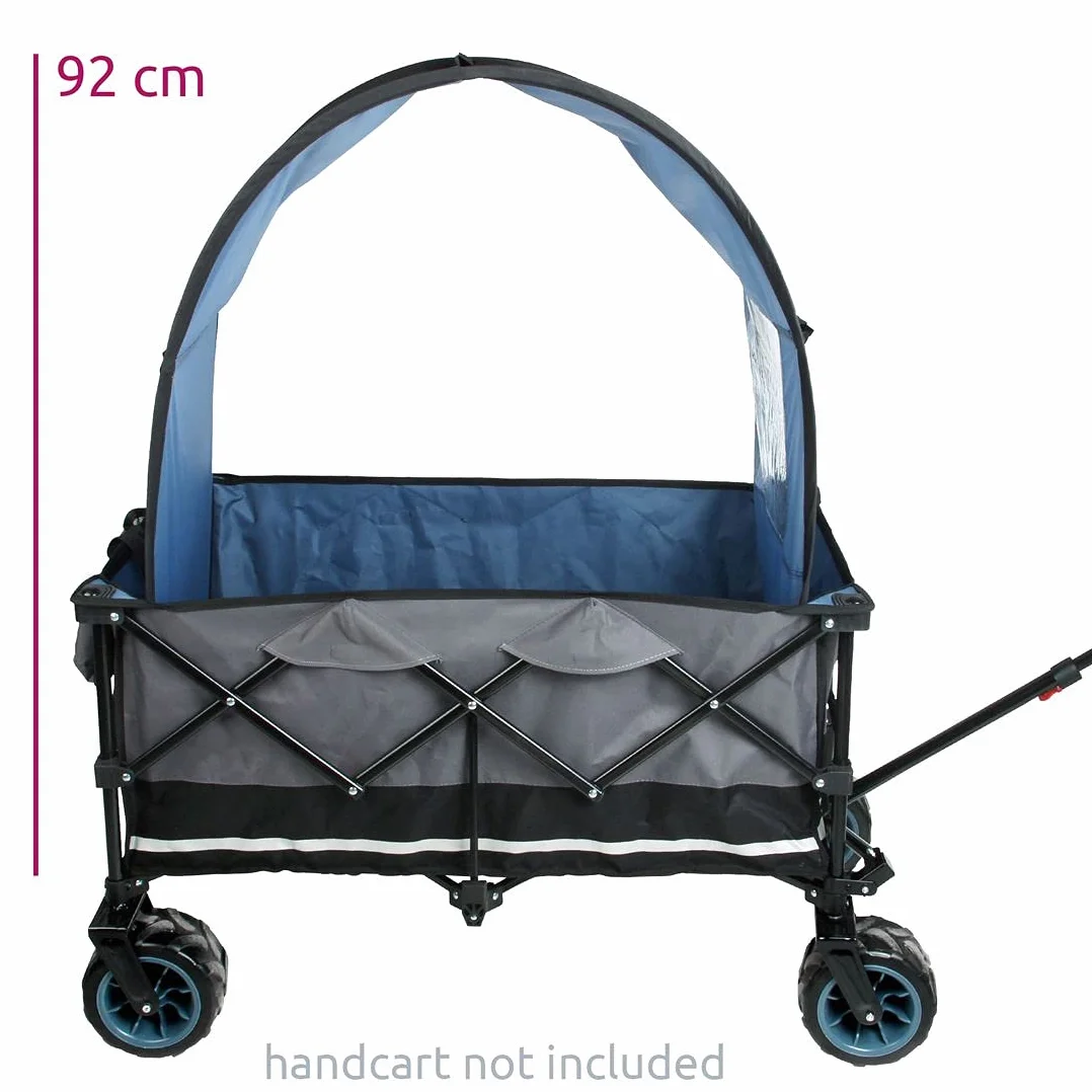 YourGEAR Chariot Pliable Pare-Soleil Universel Toit Fenêtre Bleu