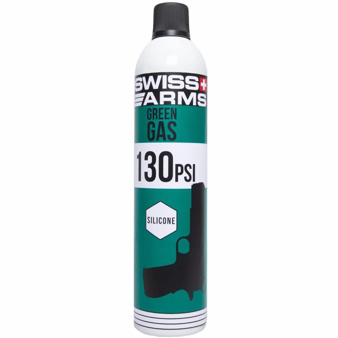 Swiss Arms Bouteille de gaz Blowback GBB NBB 130 PSI Silicone 600 ML