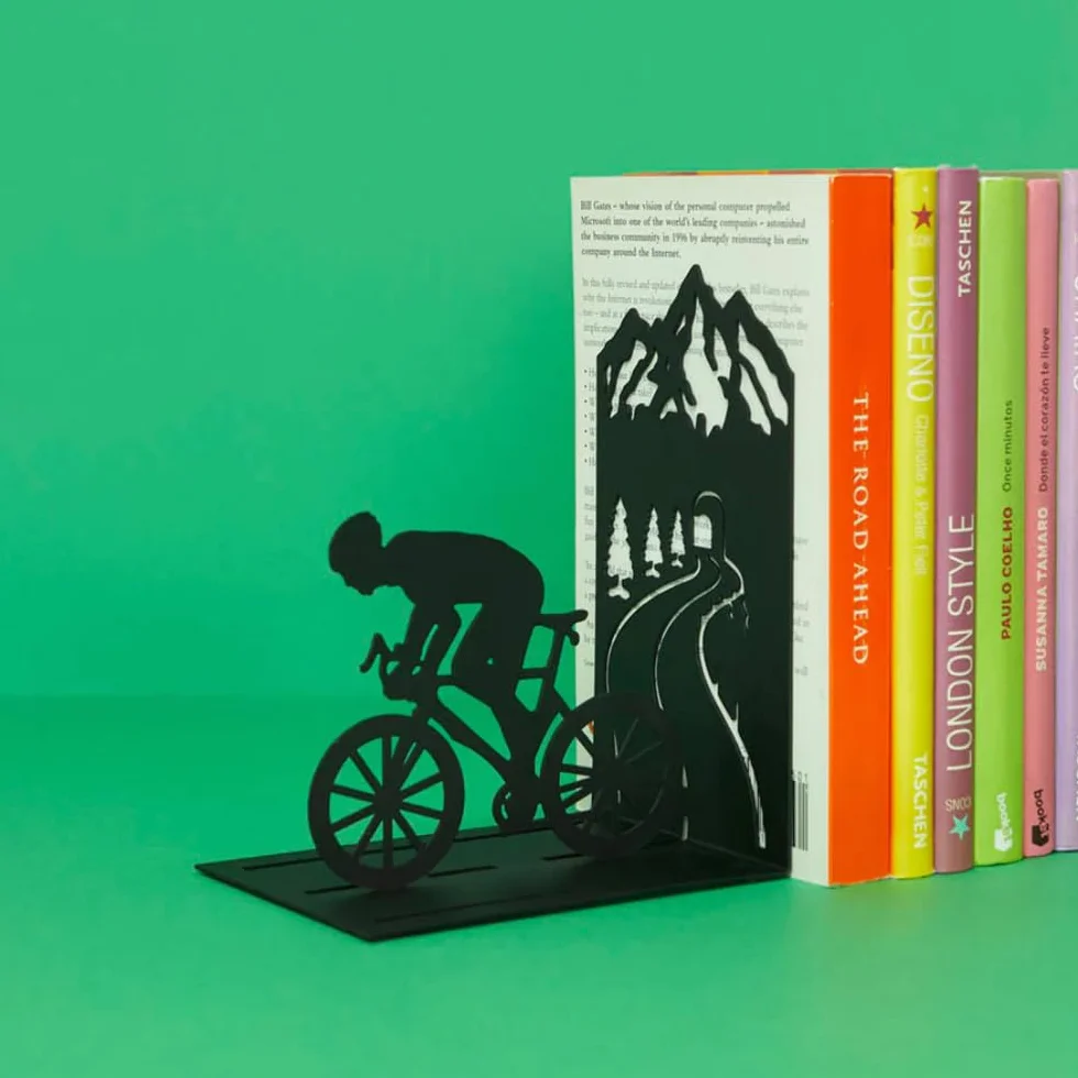 Balvi Serre-Livres Le Tour Couleur Noir Métal